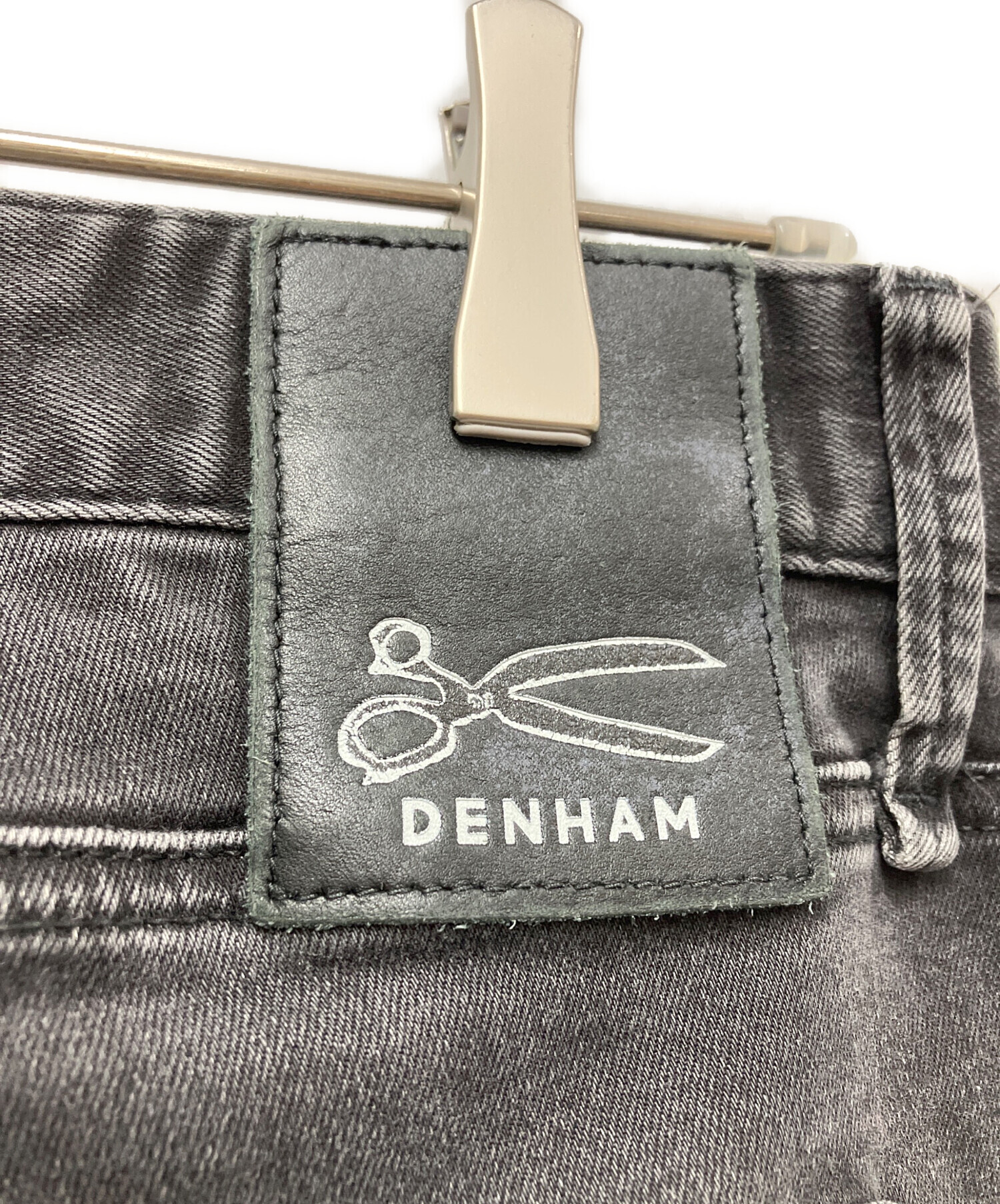 中古・古着通販】Denham (デンハム) デニムパンツ ブラック サイズ:31
