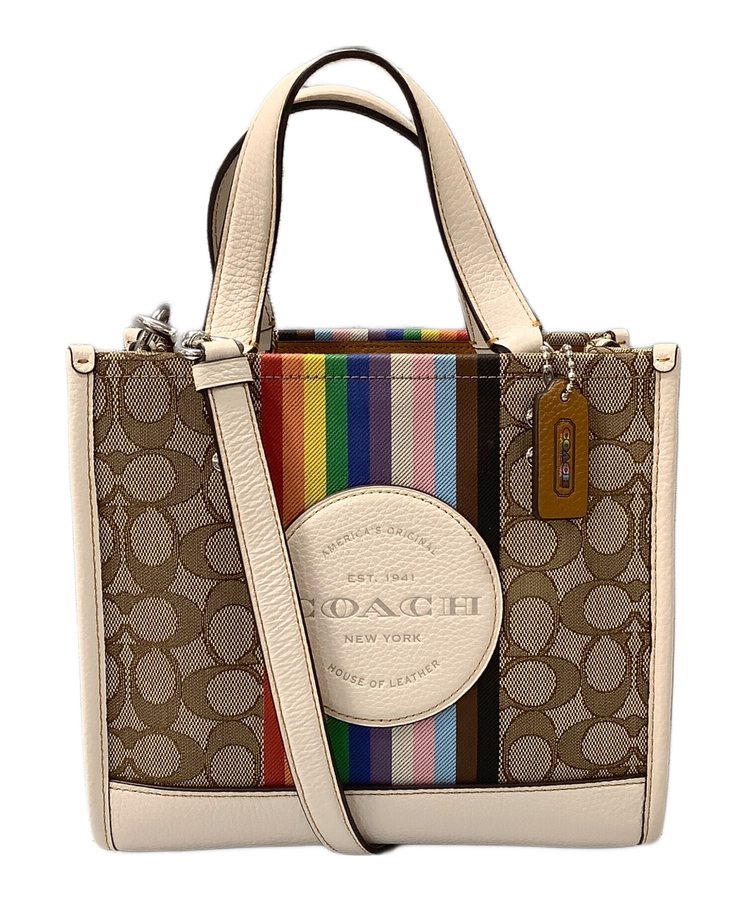 中古・古着通販】COACH (コーチ) デンプシートート22 2WAYバッグ 中古・古着通販】COACH (コーチ) デンプシートート22 2WAYバッグ