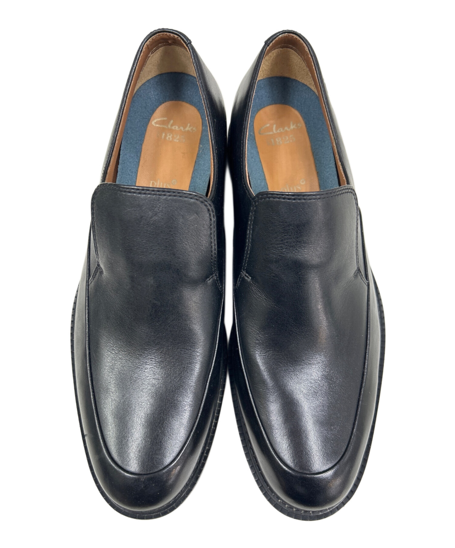 中古・古着通販】CLARKS (クラークス) レザーシューズ ブラック サイズ