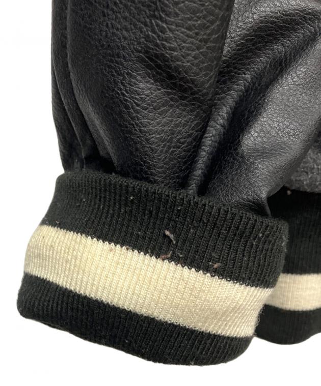 中古・古着通販】stussy (ステューシー) スタジャン ブラック サイズ:M