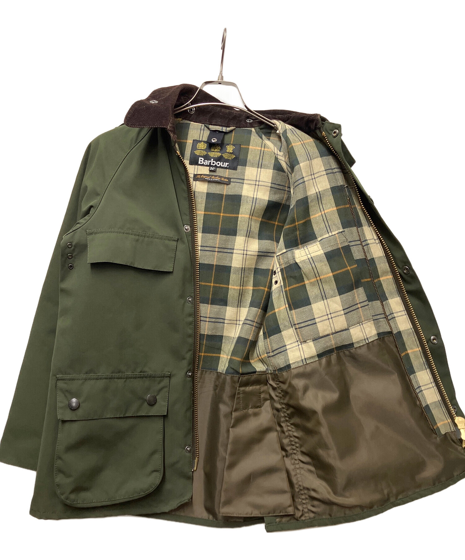 中古・古着通販】Barbour (バブアー) ビデイルジャケット グリーン