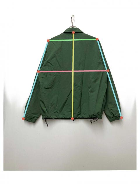 中古・古着通販】ENNOY (エンノイ) ナイロンジャケット グリーン
