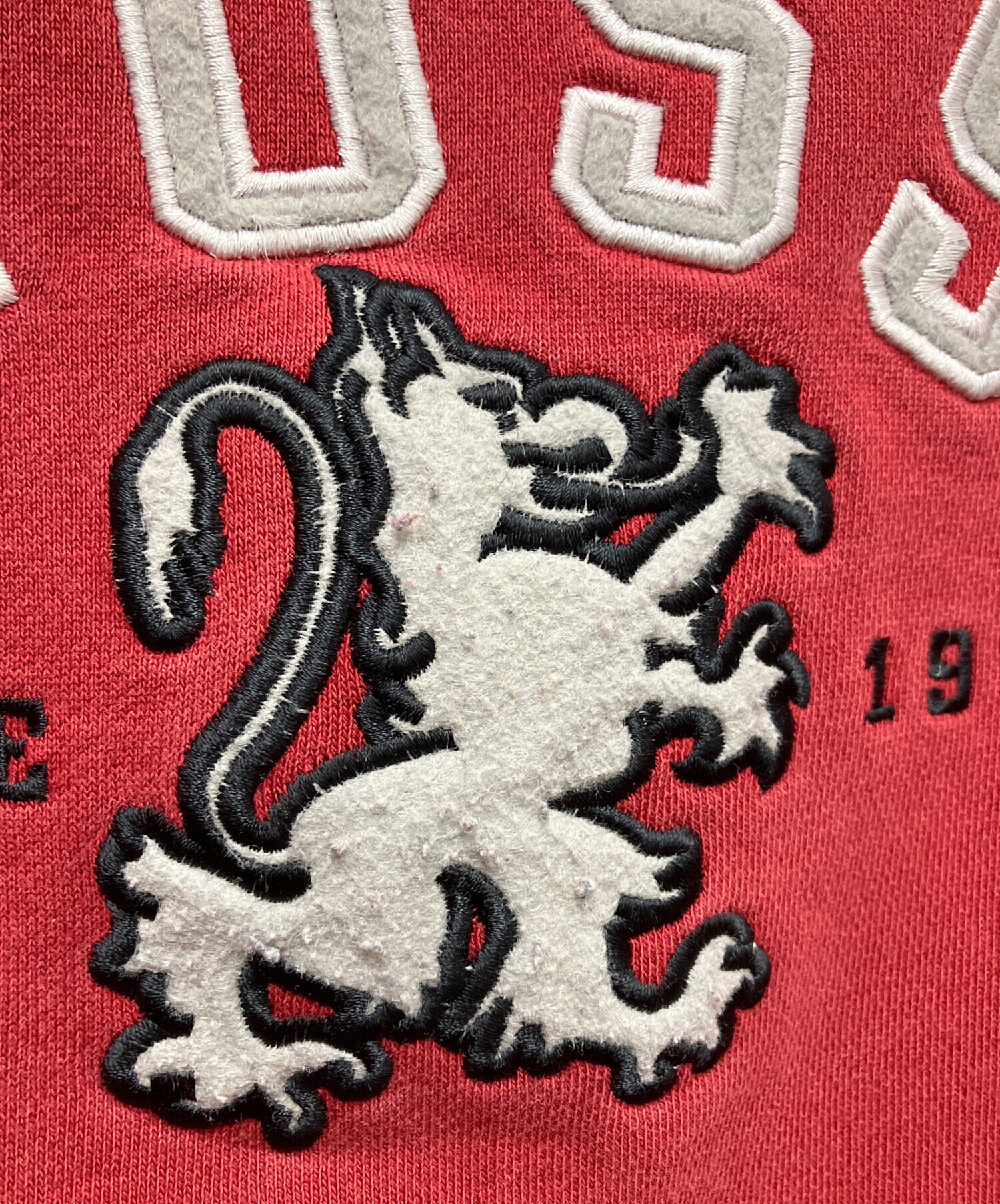 中古・古着通販】stussy (ステューシー) スウェット レッド サイズ:L