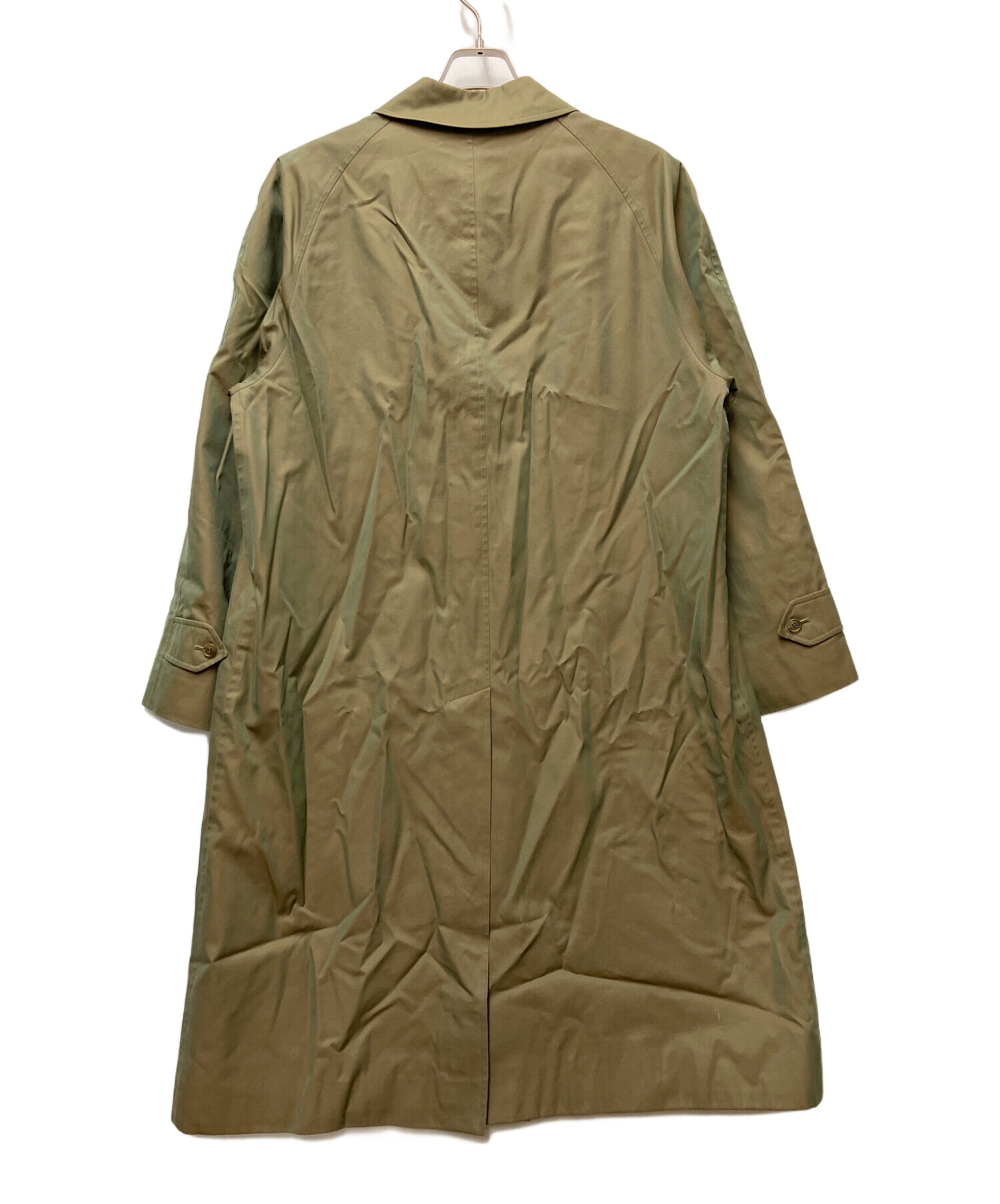 Burberrys ステンカラーコート カーキ　180cm 中古・古着通販】Burberry's (バーバリー) ステンカラーコート カーキ