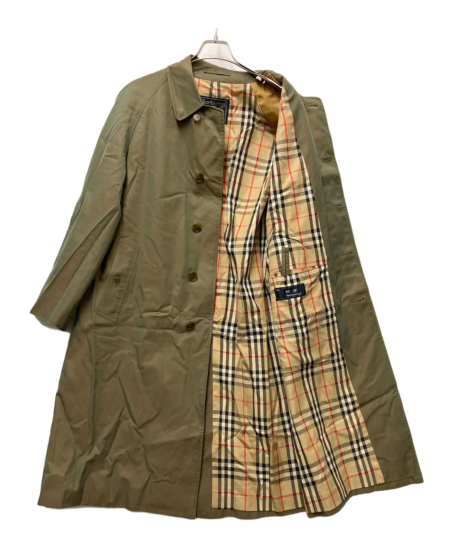 中古・古着通販】Burberry's (バーバリー) ステンカラーコート カーキ