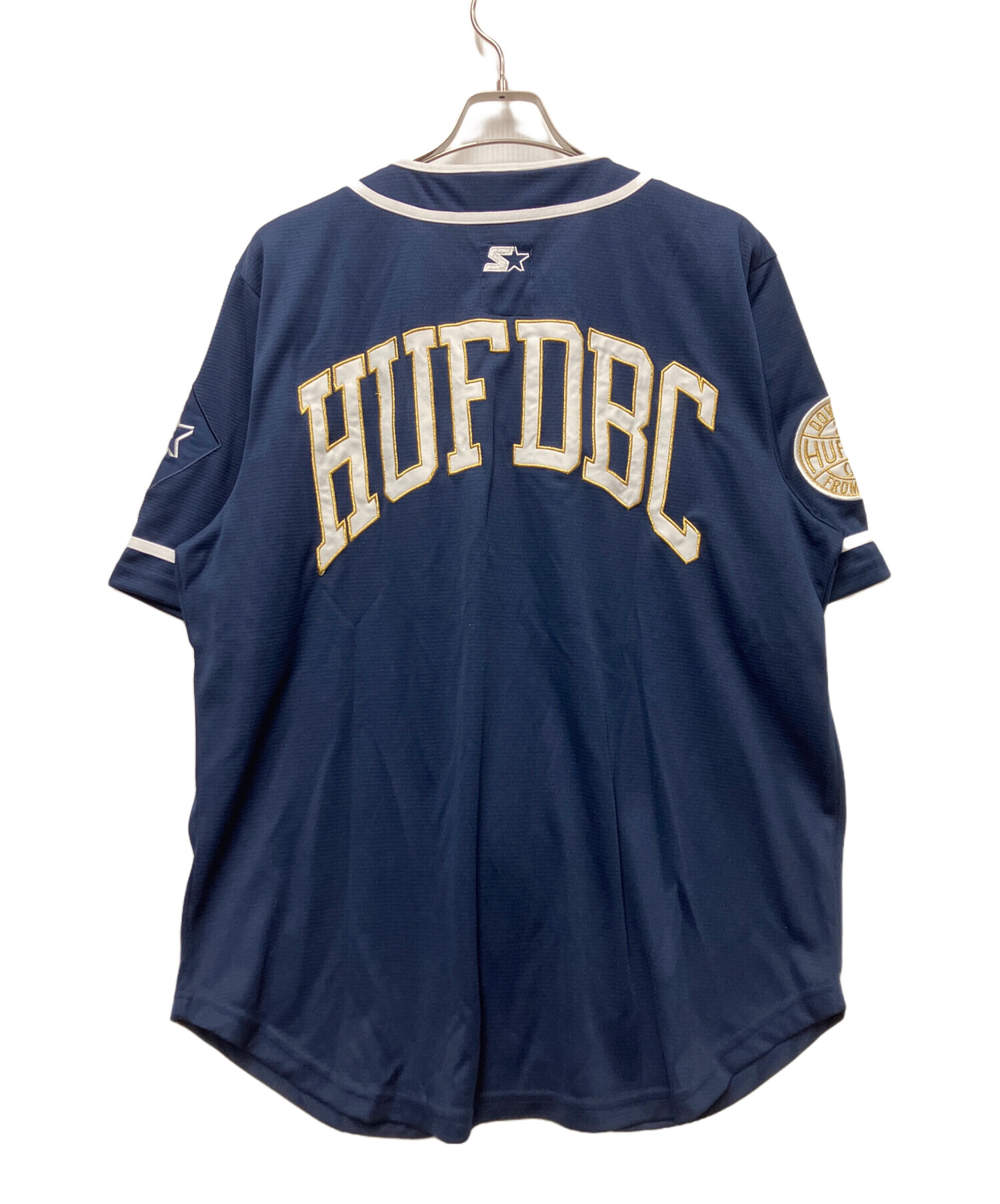STARTER　スターター　刺繍ロゴ　半袖シャツ　ユニフォーム　XL 古着 中古・古着通販】HUF (ハフ) STARTER (スターター) ベースボールシャツ
