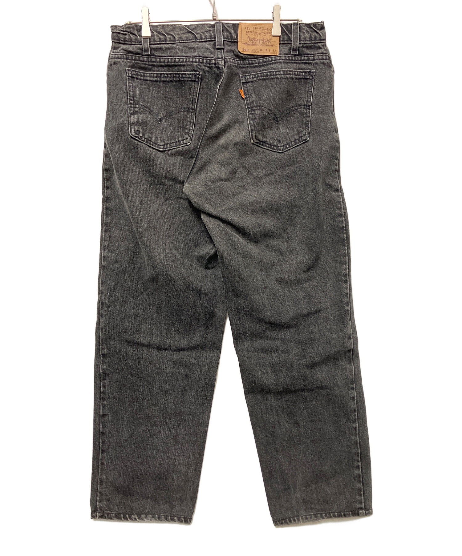 中古・古着通販】LEVI'S (リーバイス) デニムパンツ グレー サイズ:W34