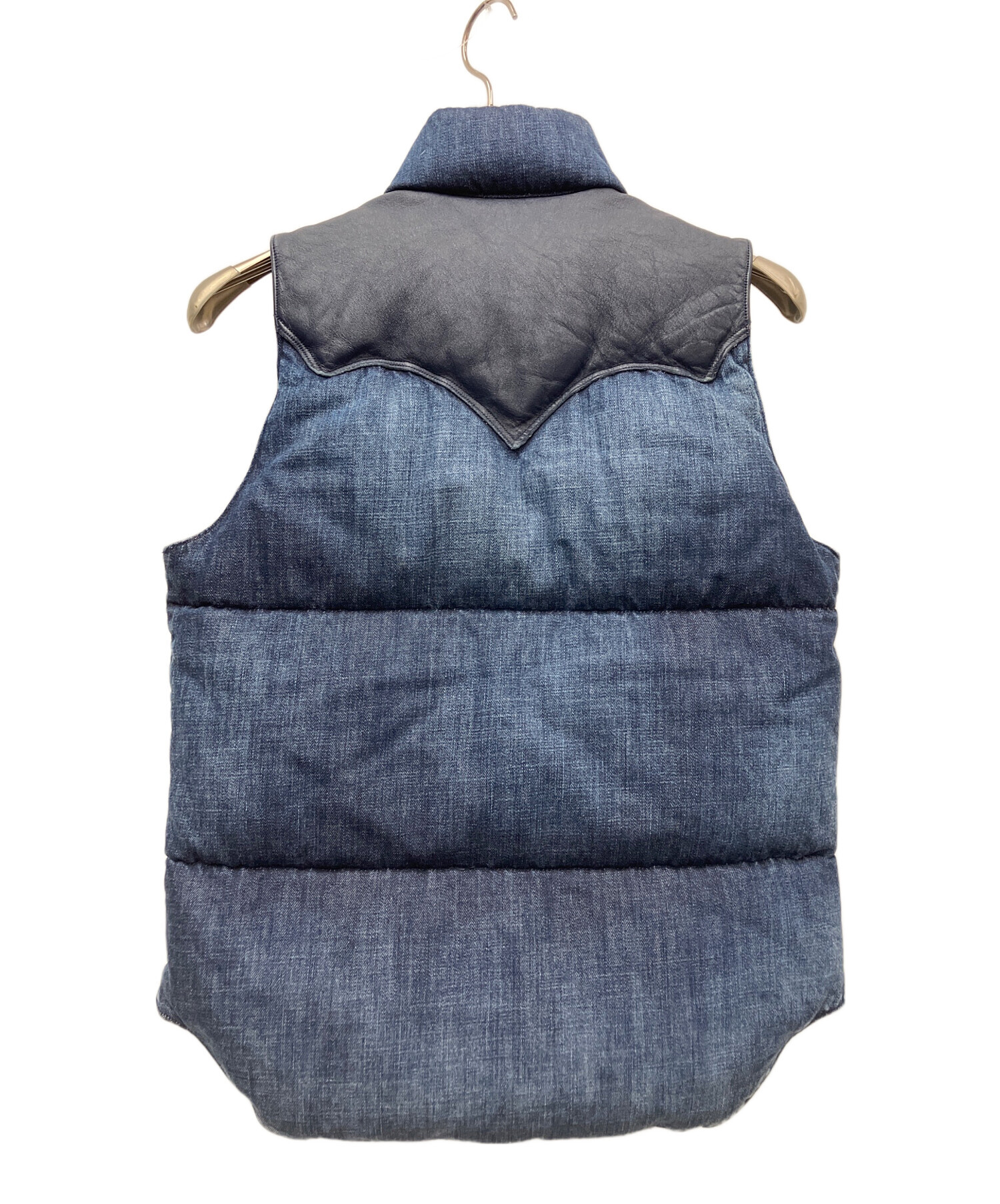 【美品】ヒステリックグラマー ロッキーマウンテン ダウンベスト激レア サイズ38 HYSTERIC GLAMOUR ダウンベストロッキーマウンテンダウンベスト