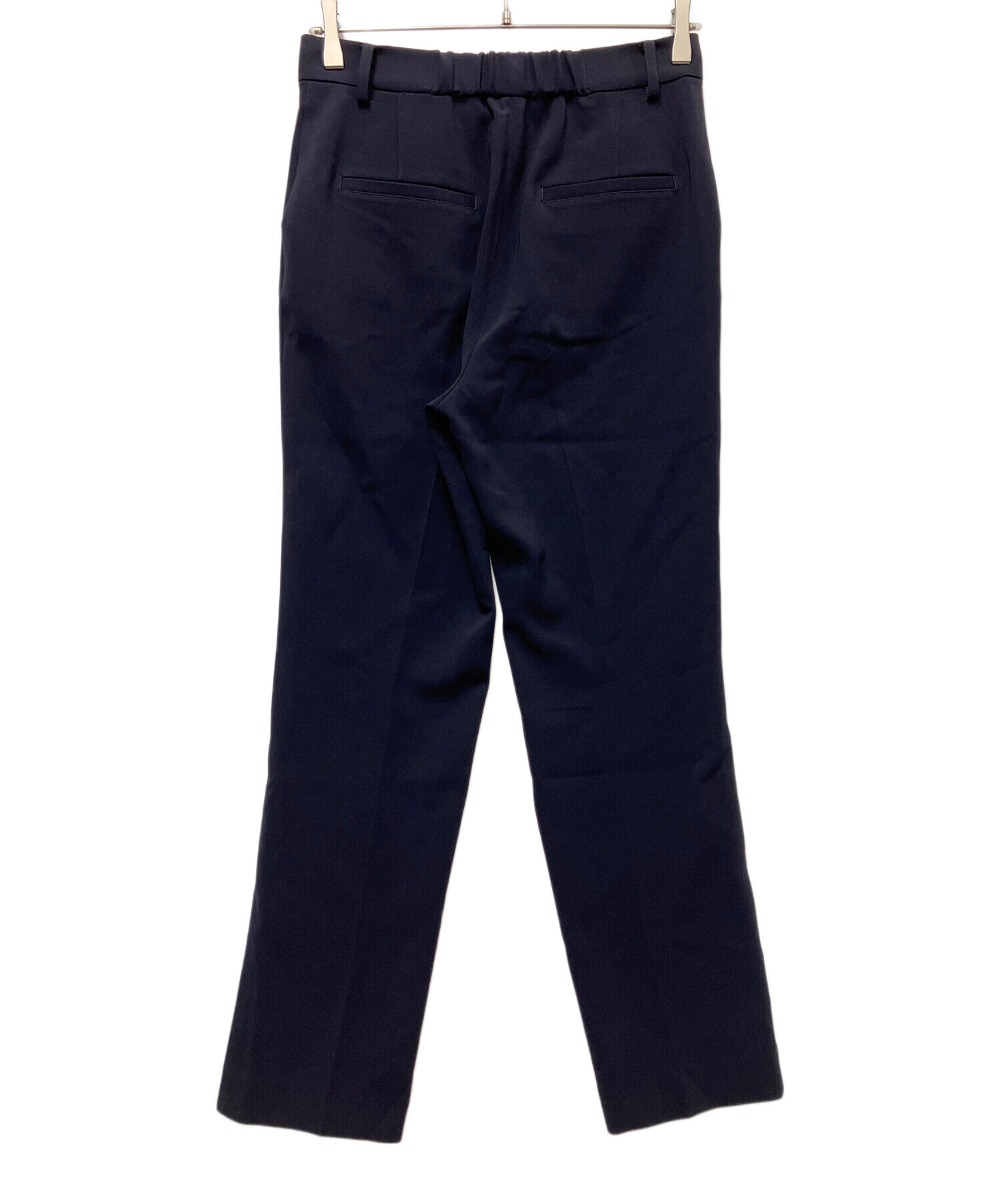 中古・古着通販】SOEJU (ソージュ) センタープレスパンツ ネイビー