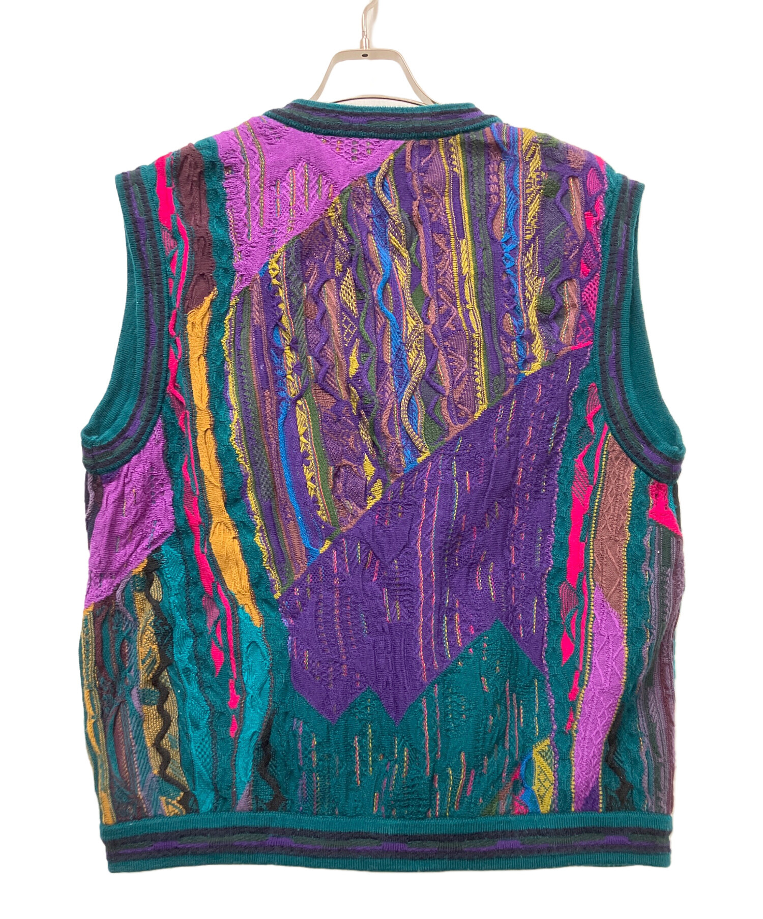 中古・古着通販】Coogi (クージー) 厚手ニット グリーン サイズ:M
