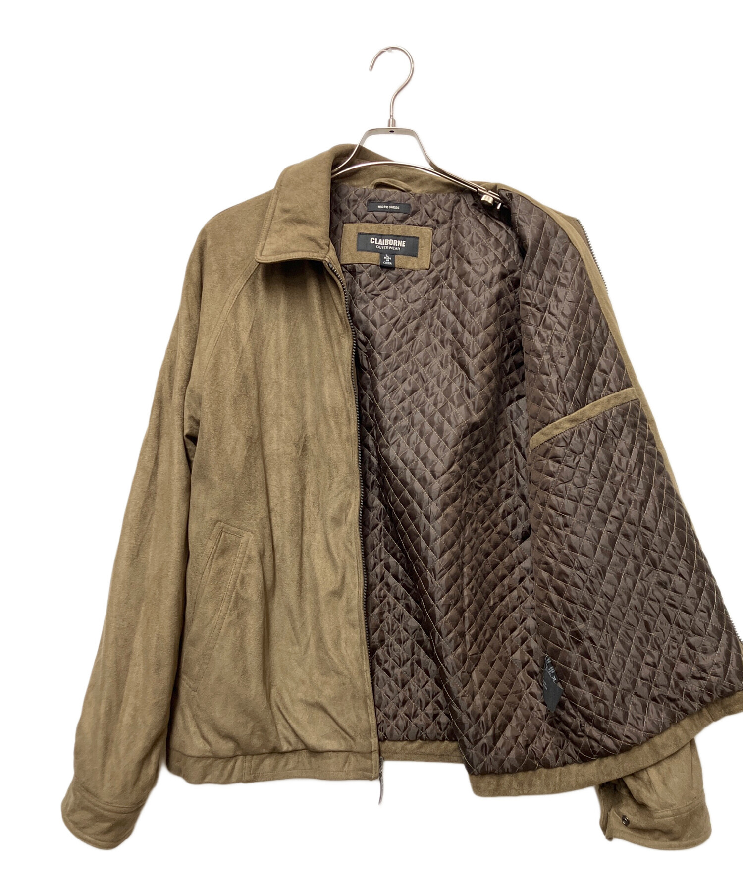 中古・古着通販】Claiborne (クレイボーン) スウェードジャケット