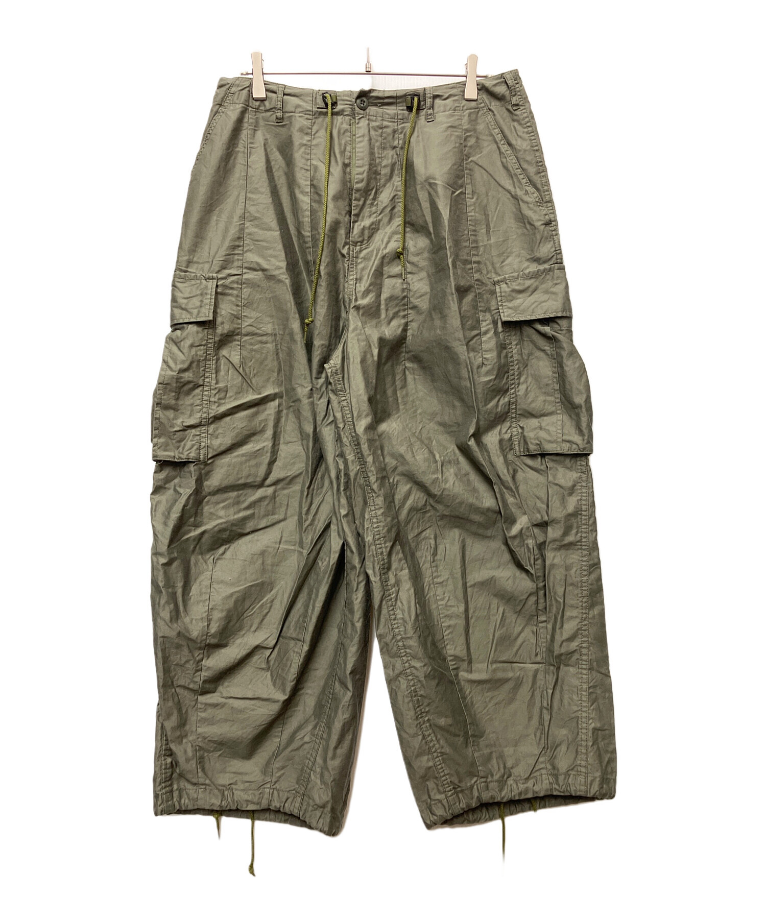 中古・古着通販】Needles (ニードルズ) H.D.PANT カーキ サイズ:M