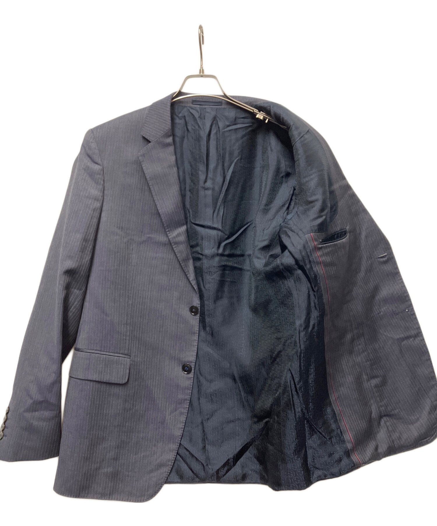 中古・古着通販】GUCCI (グッチ) 2Bスーツ パープル サイズ:50R