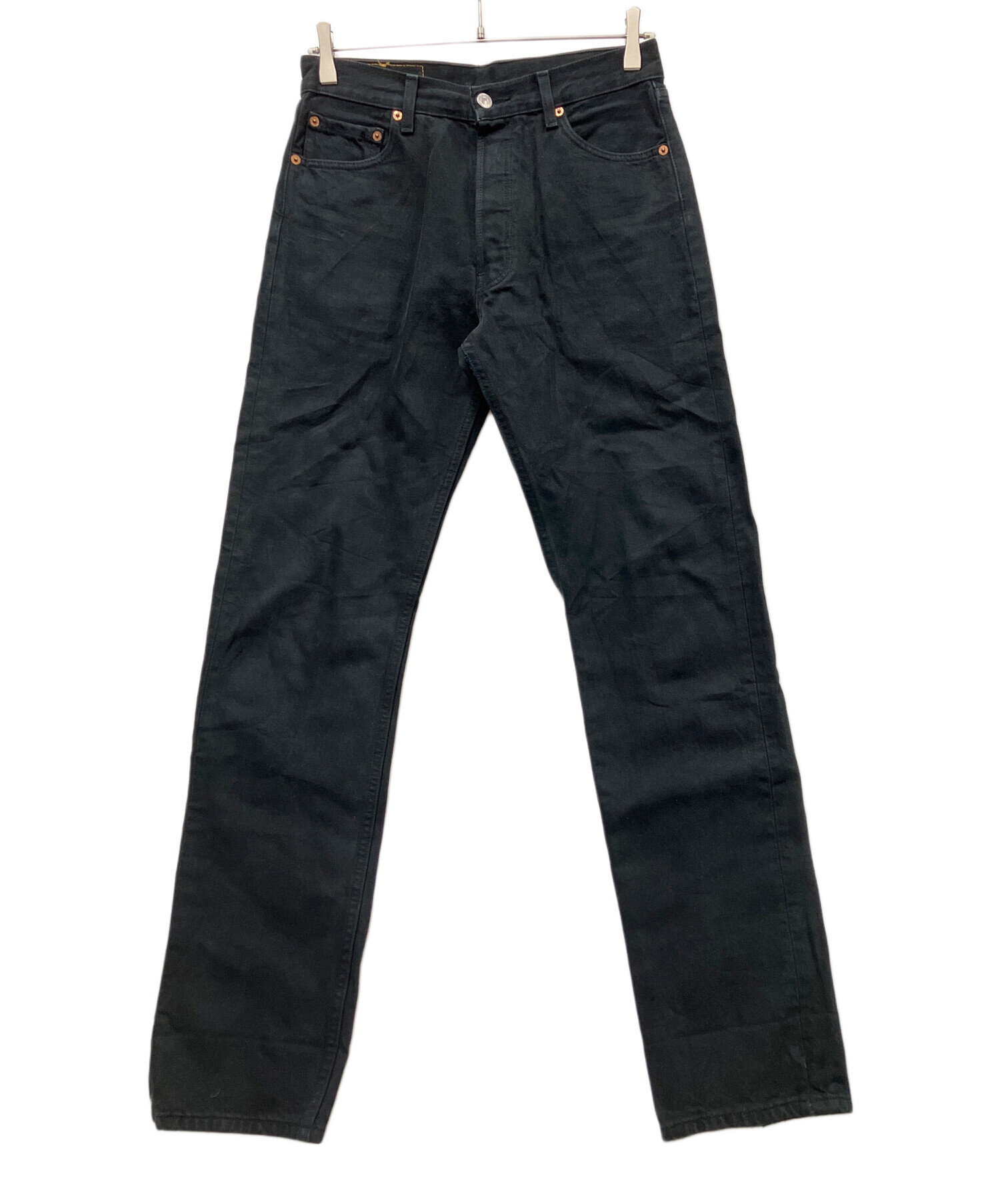 中古・古着通販】LEVI'S (リーバイス) 501デニムパンツ ブラック