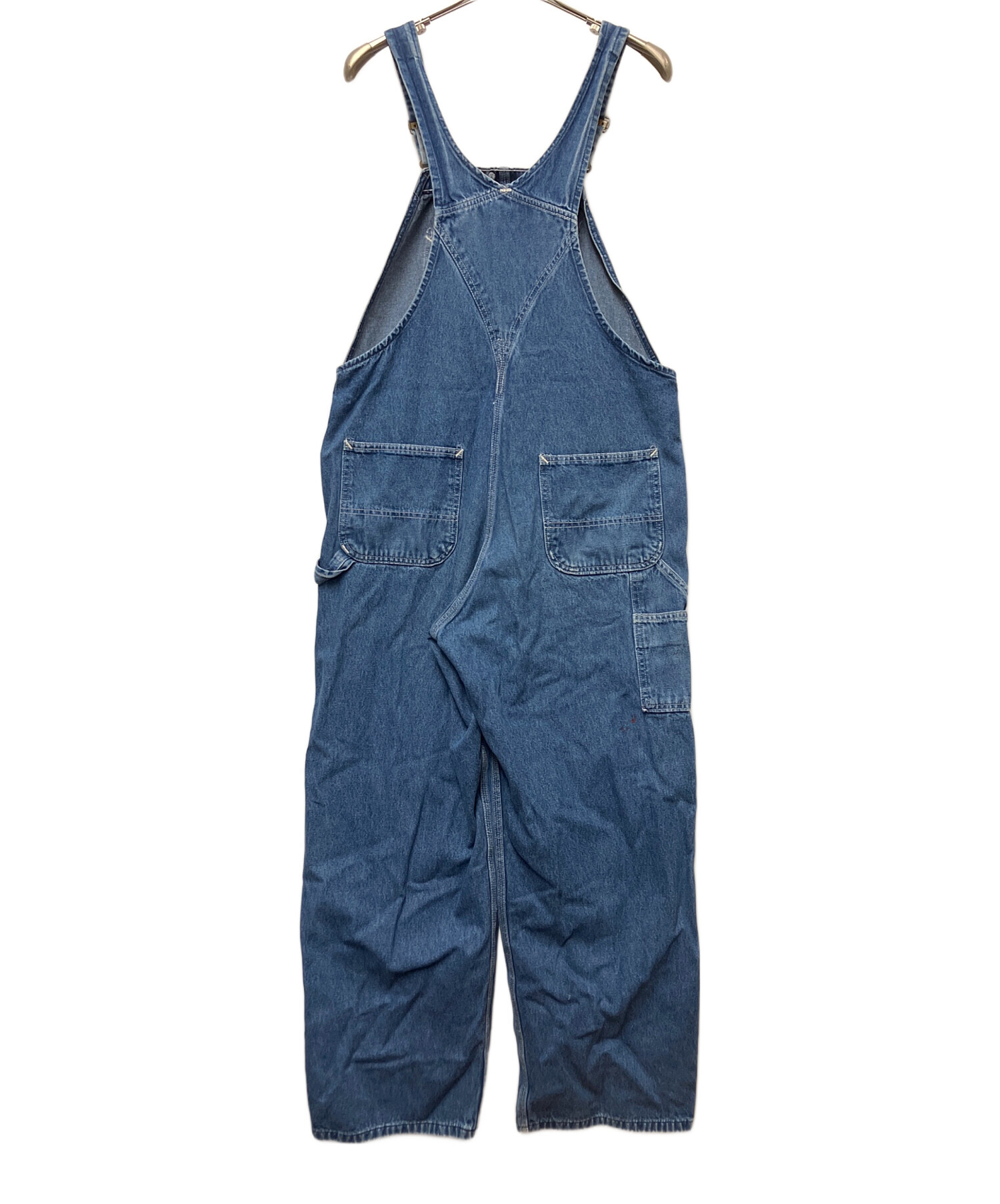 中古・古着通販】CarHartt (カーハート) デニムサロペット インディゴ