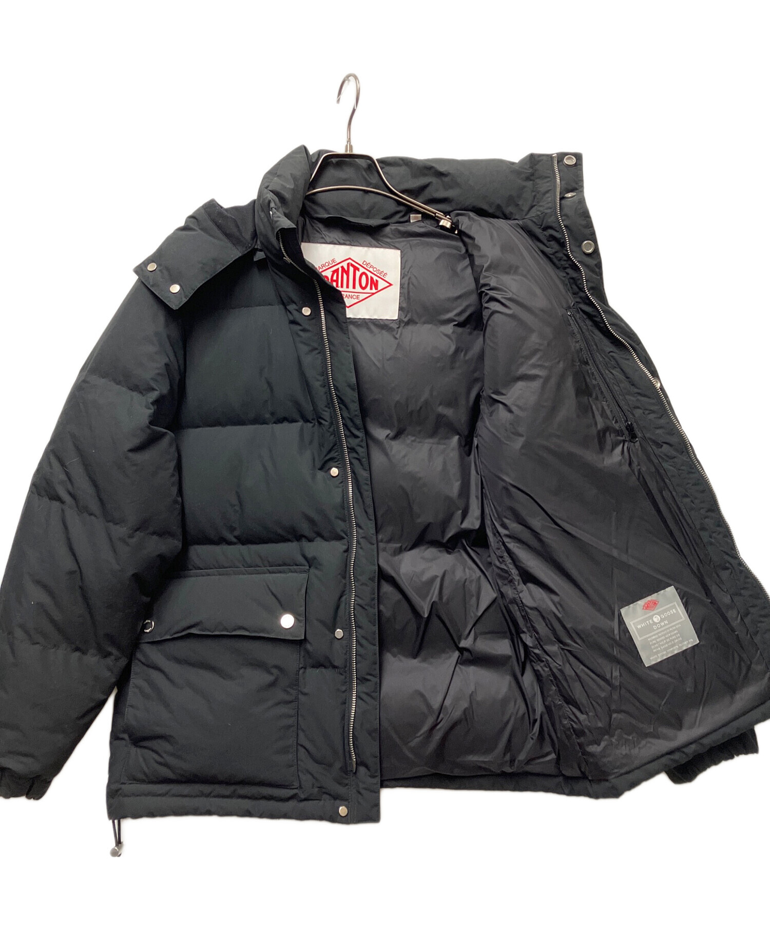中古・古着通販】DANTON (ダントン) ダウンジャケット ブラック サイズ