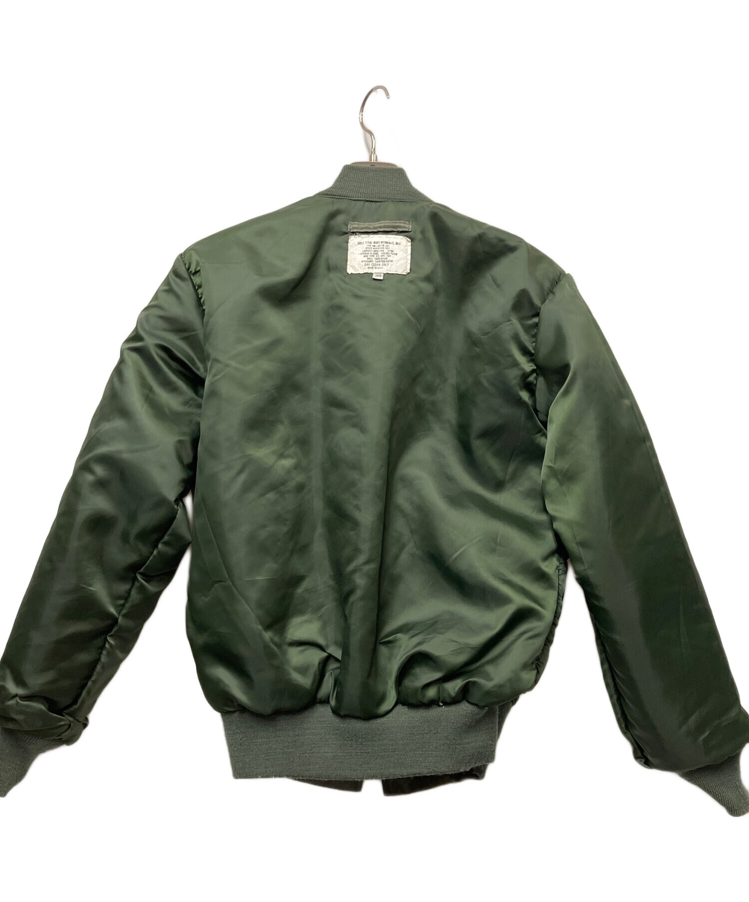 SPIEWAK スピワック MA-1ジャケット オリーブグリーン サイズ40 中古・古着通販】SPIEWAK (スピワック) SHIPS (シップス) MA-1