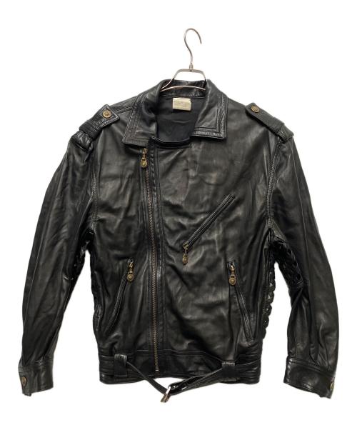 GIANNI VERSACEヴィンテージヴェルサーチ レザージャケット 中古・古着通販】GIANNI VERSACE (ジャンニ・ヴェルサーチ) レザー