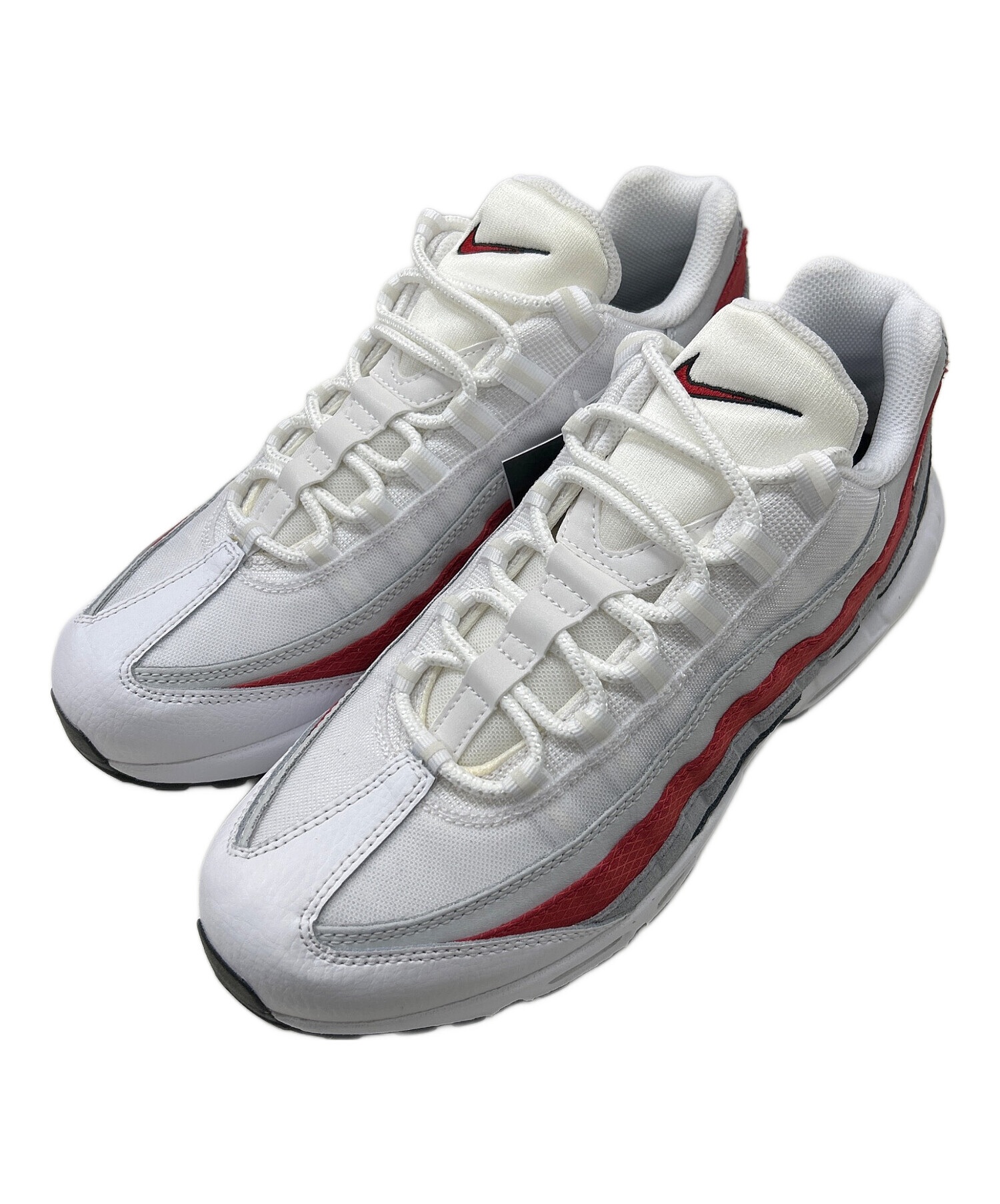 中古・古着通販】NIKE (ナイキ) AIR MAX95 ESSENTIAL ホワイト×レッド 
