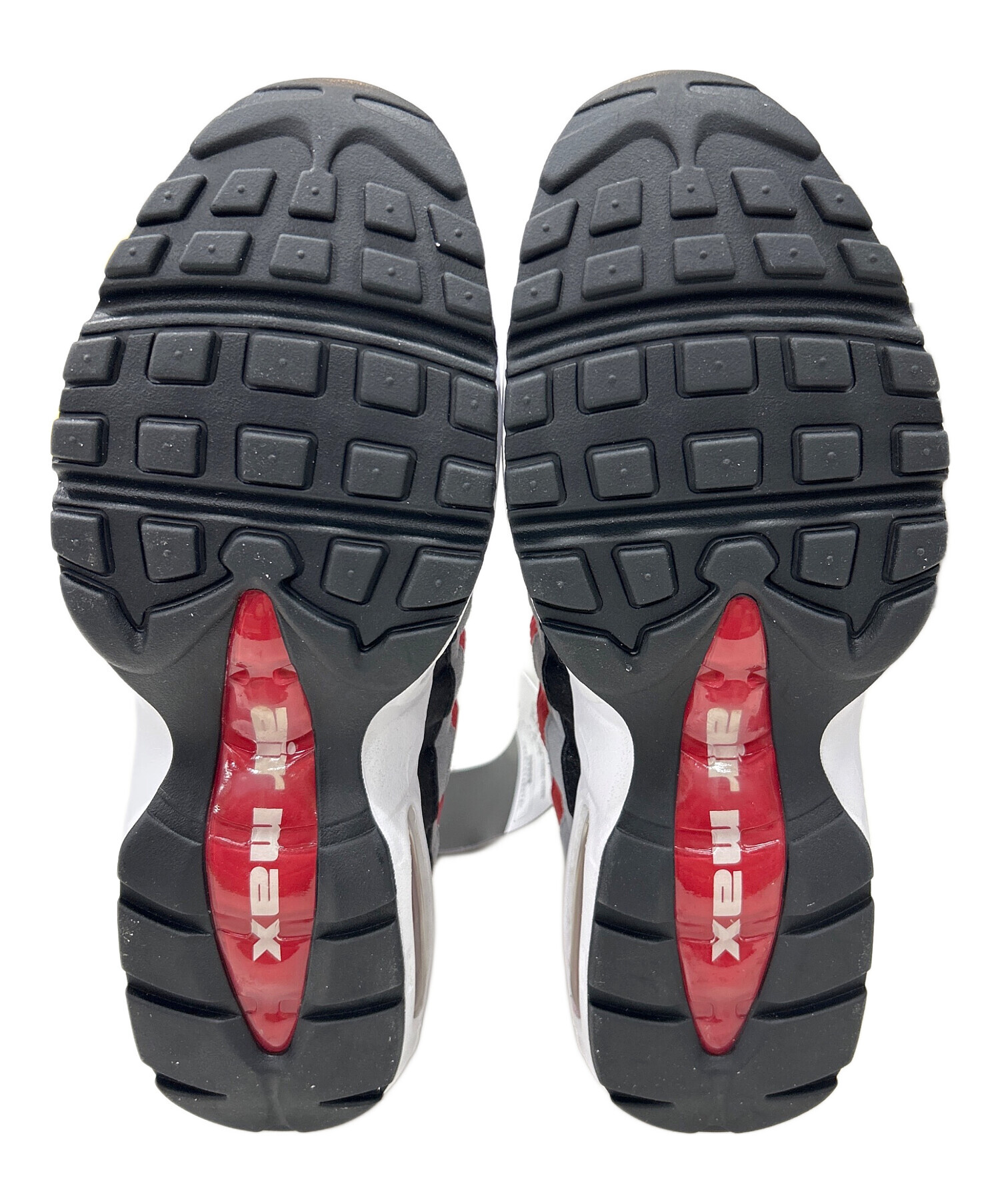 中古・古着通販】NIKE (ナイキ) AIR MAX95 ESSENTIAL ホワイト×レッド