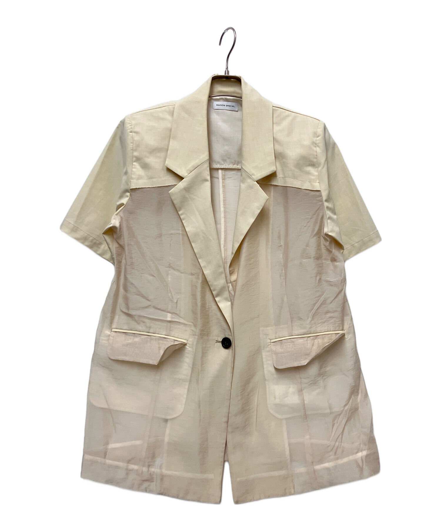 中古・古着通販】MAISON SPECIAL (メゾンスペシャル) シアーコンビ