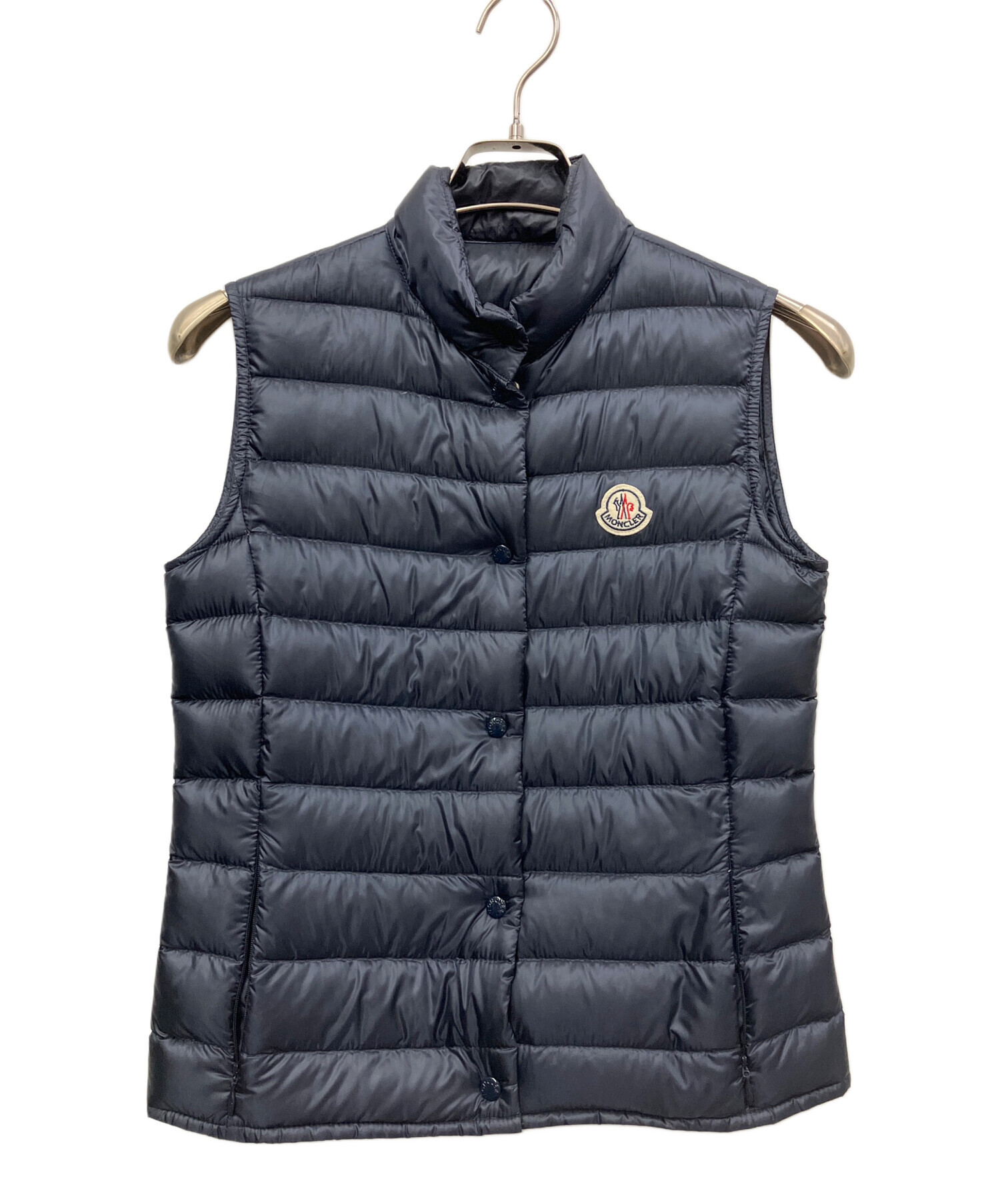 中古・古着通販】MONCLER (モンクレール) ダウンベスト ネイビー
