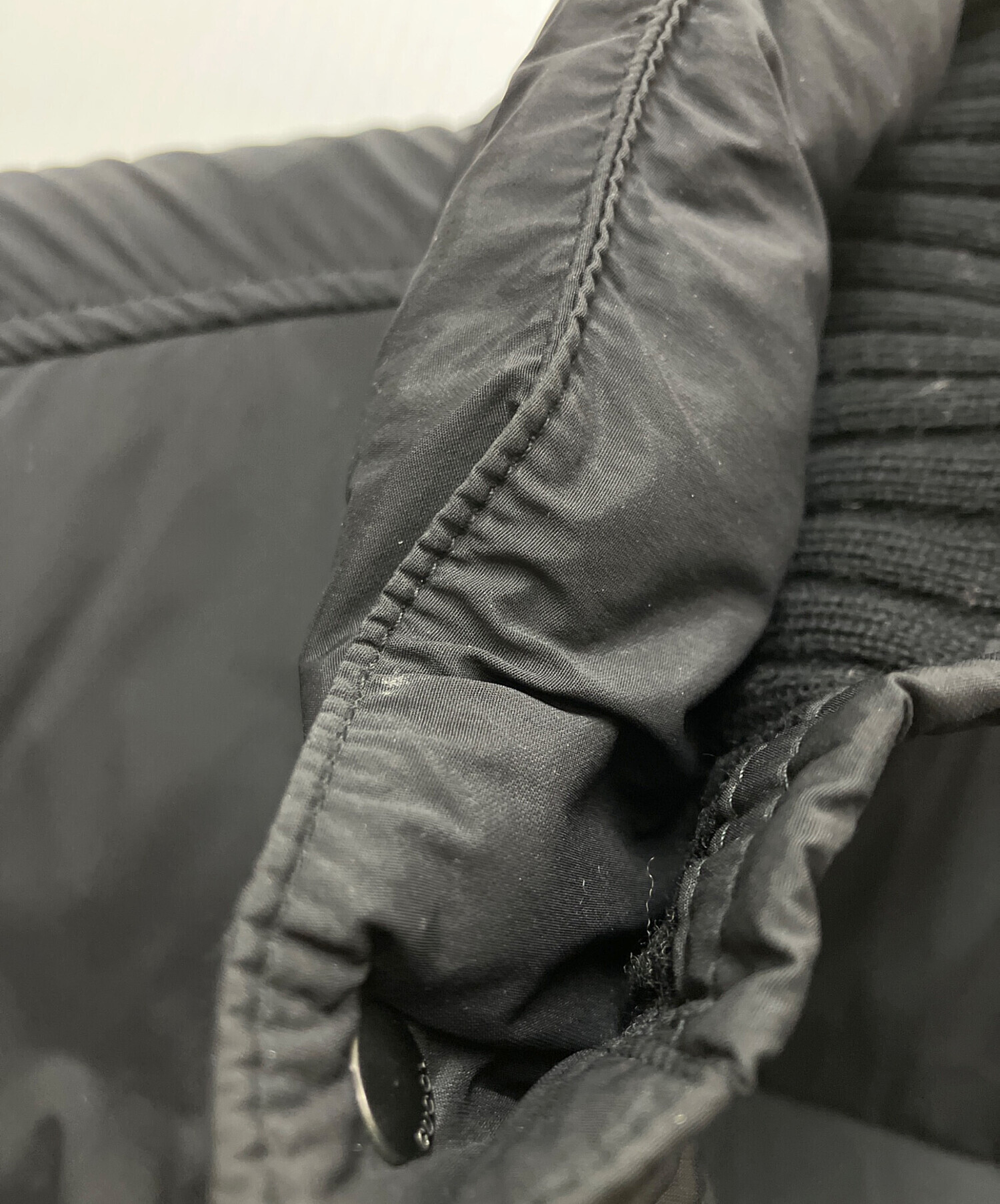 中古・古着通販】GUCCI (グッチ) ダウンジャケット ブラック サイズ:48