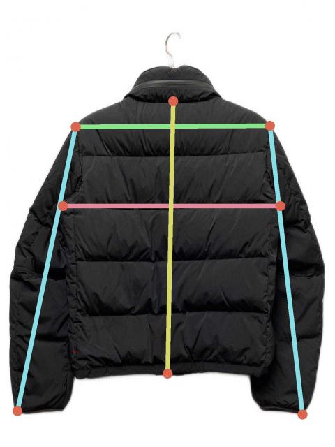 中古・古着通販】GUCCI (グッチ) ダウンジャケット ブラック サイズ:48