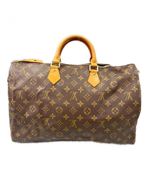 【正規品】ルイヴィトンLVモノグラムスピーディ40ハンドバッグ鑑定済1791 中古・古着通販】LOUIS VUITTON (ルイ ヴィトン) モノグラム