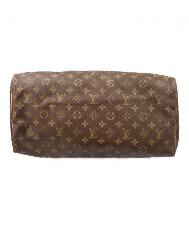 最終価格/ルイヴィトン　ボストンバッグ　スピーディ40 モノグラム　ブラウン 中古・古着通販】LOUIS VUITTON (ルイ ヴィトン) モノグラム