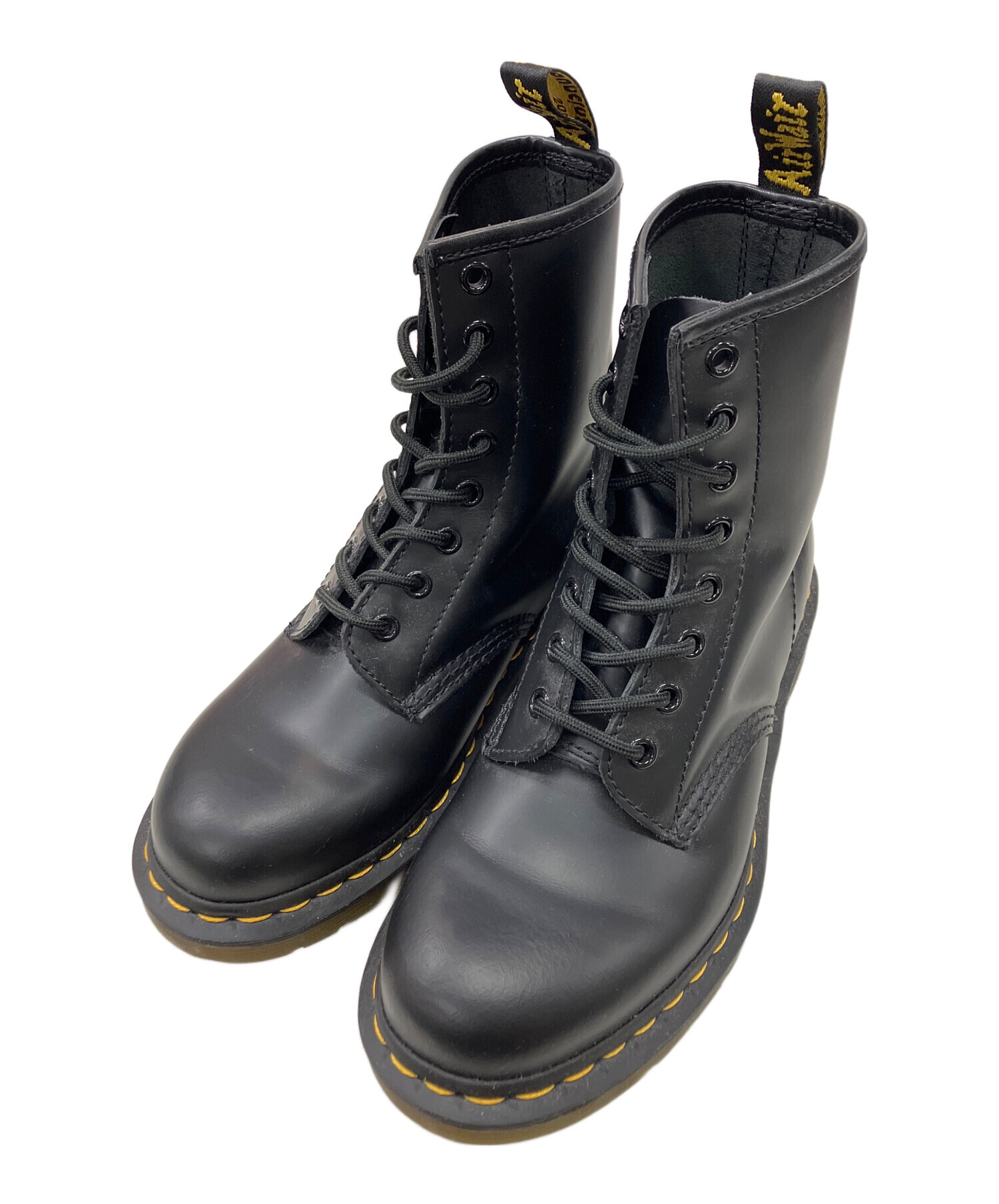 中古　8ホール　Dr.Martens 25cm ブラック 中古・古着通販】Dr.Martens (ドクターマーチン) 8ホールブーツ