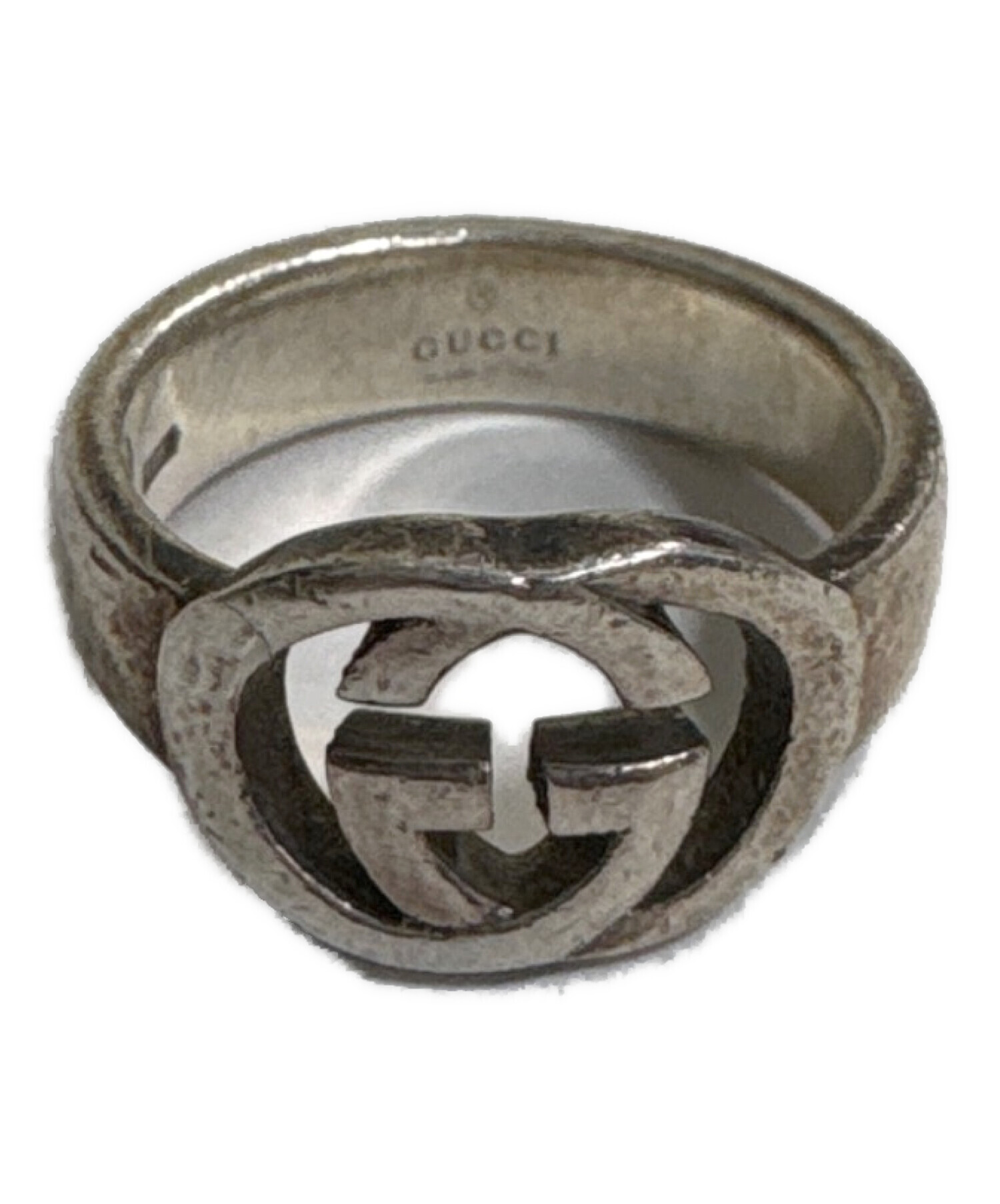 中古・古着通販】GUCCI (グッチ) インターロッキングGリング サイズ:9