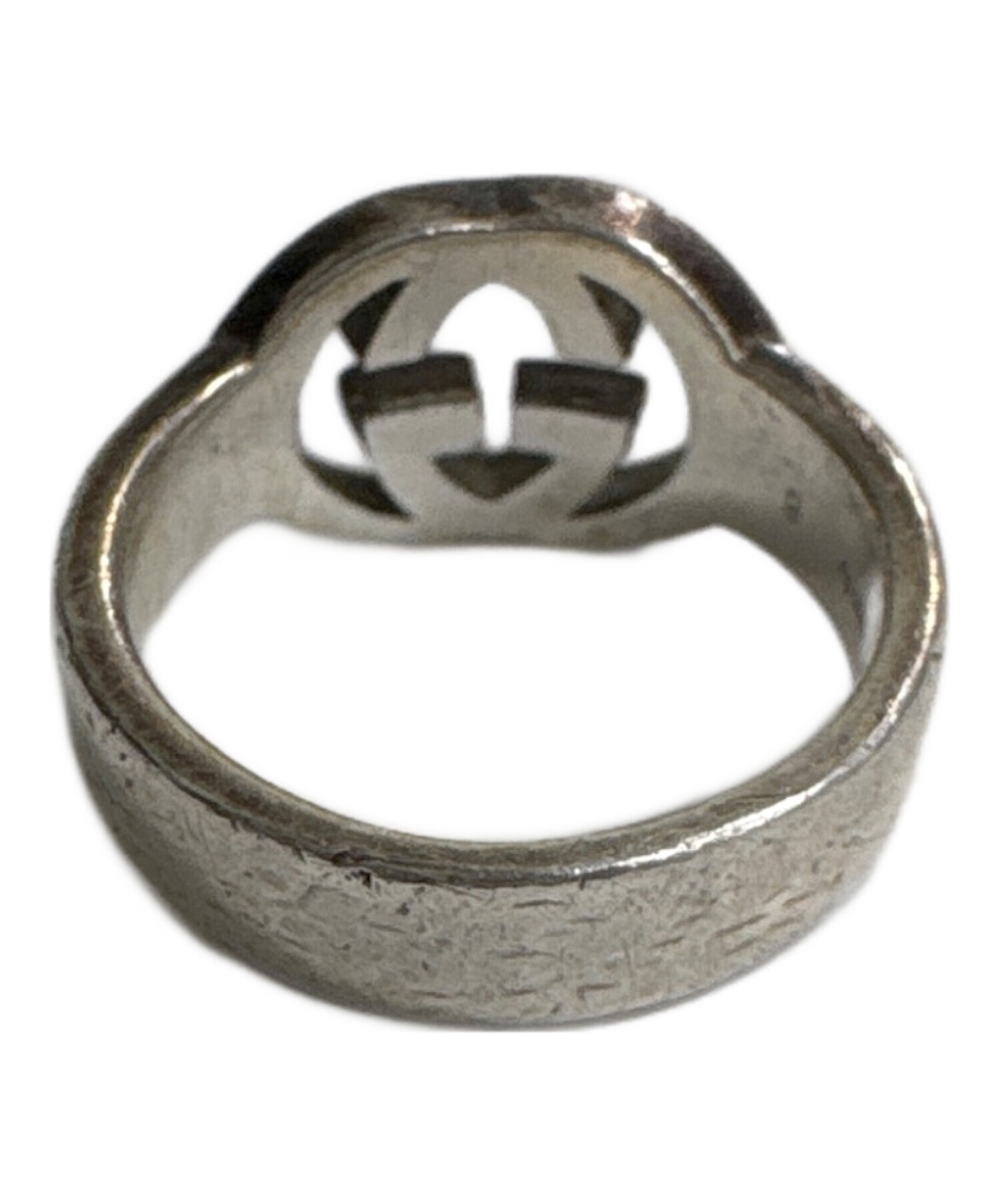 GUCCI インターロッキングG ワイヤーリング 9号 中古・古着通販】GUCCI (グッチ) インターロッキングGリング サイズ:9