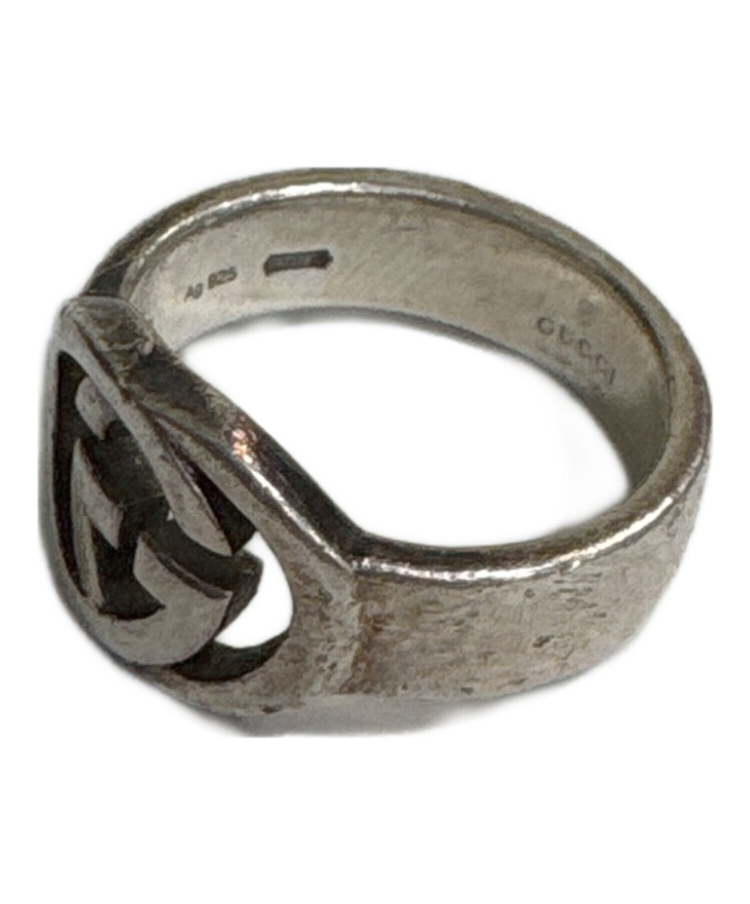 中古・古着通販】GUCCI (グッチ) インターロッキングGリング サイズ:9