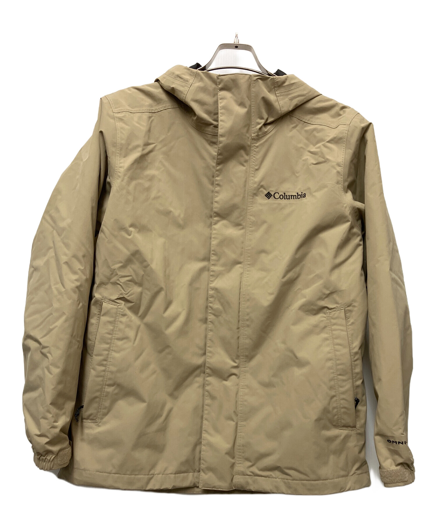 コロンビア Columbia ダウンジャケット Ｌ　肉厚 ヌプシ ベージュ Columbia（コロンビア） ダウンコート L ベージュ メンズ : ZOZOTOWN