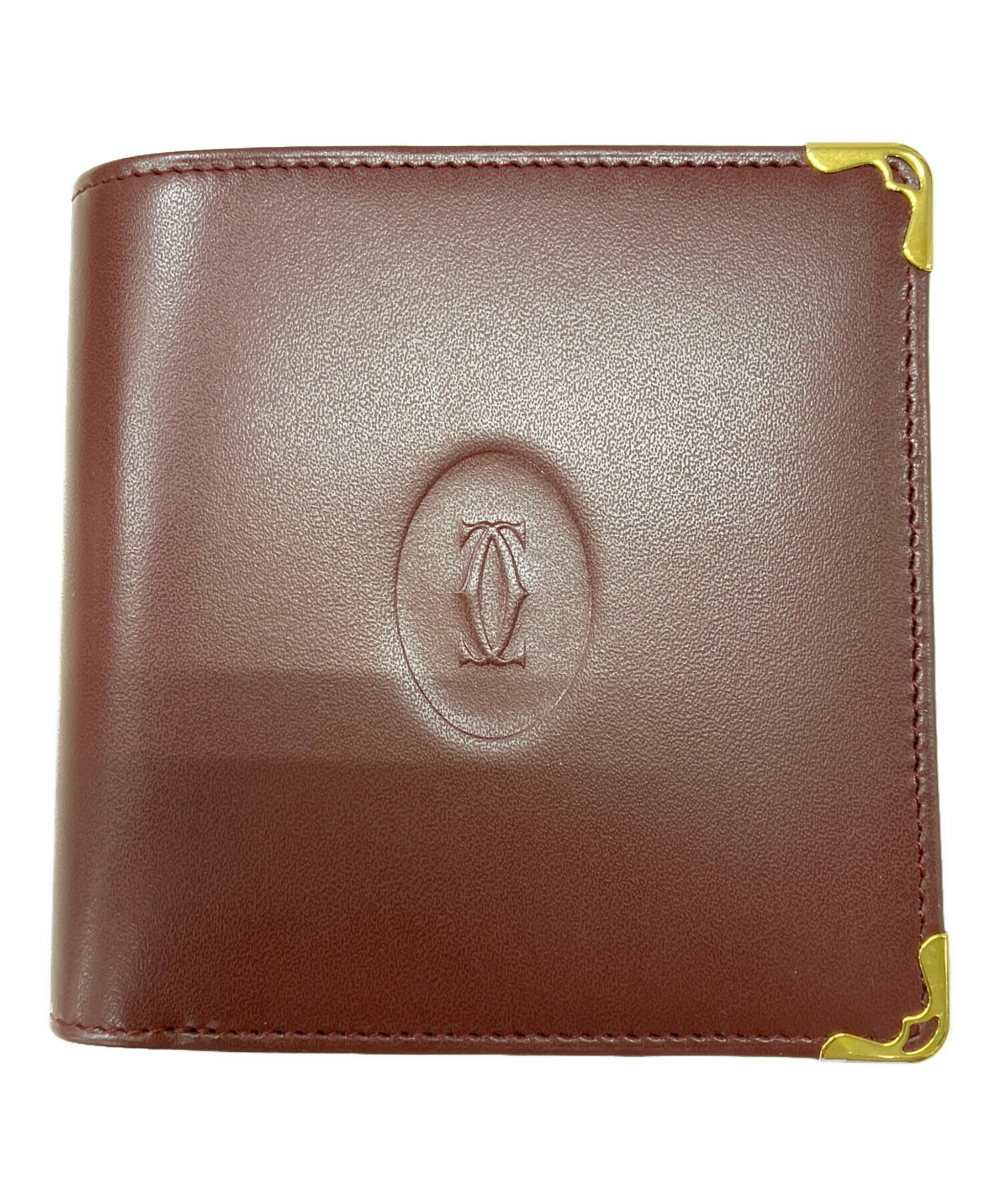 中古・古着通販】Cartier (カルティエ) マストライン 2つ折り財布