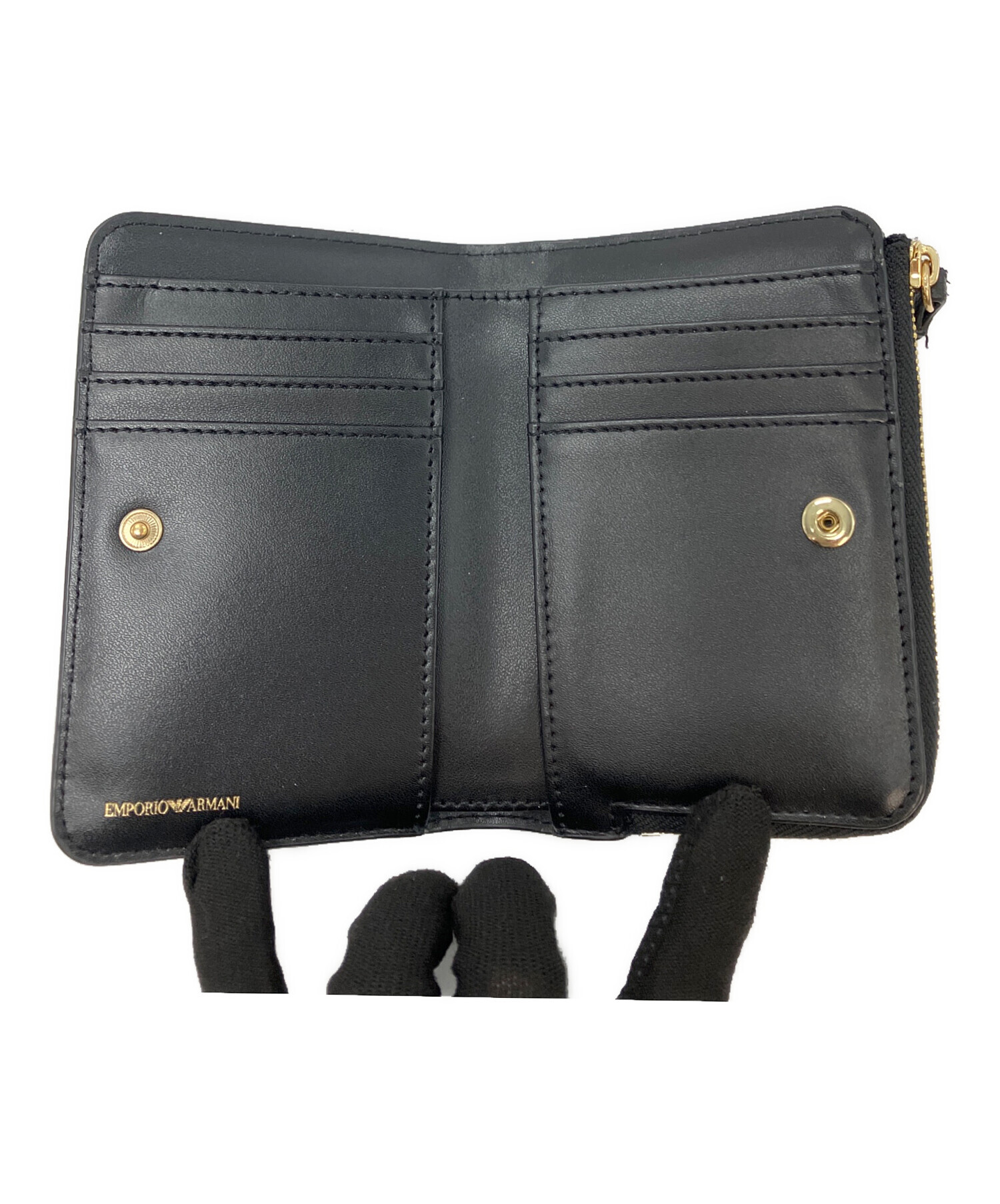 中古・古着通販】EMPORIO ARMANI (エンポリオ アルマーニ) 2つ折り財布