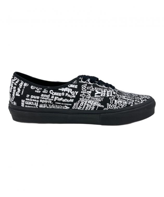 専用 未使用級 VANS × COMME des GARÇONS スニーカー 黒 中古・古着通販】VANS (ヴァンズ) COMME des GARCONS