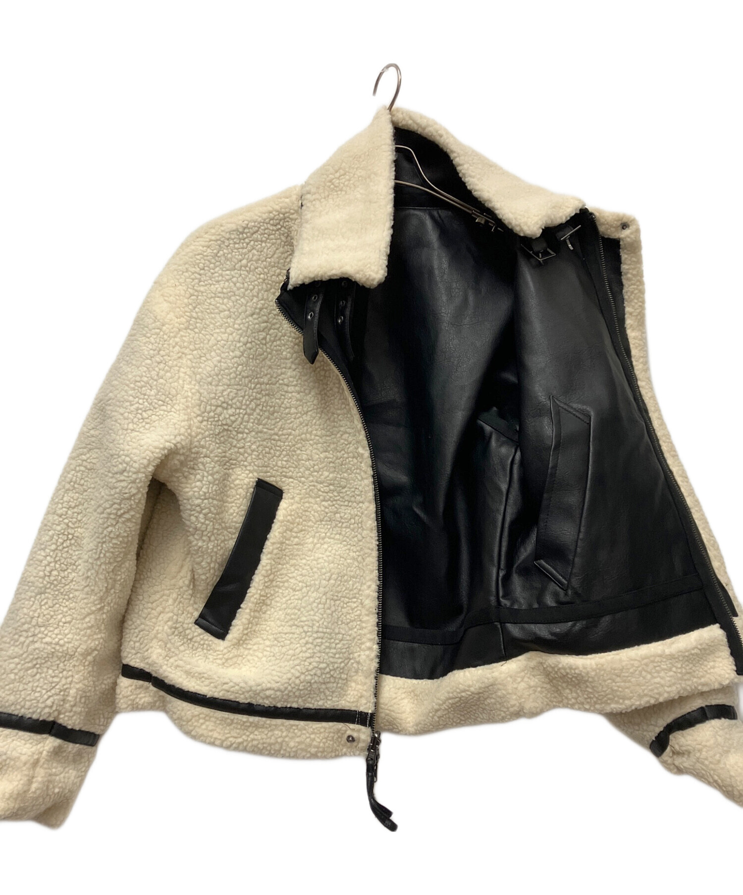 中古・古着通販】CLEL (クレイル) 4way リバーシブルフェイクムートン