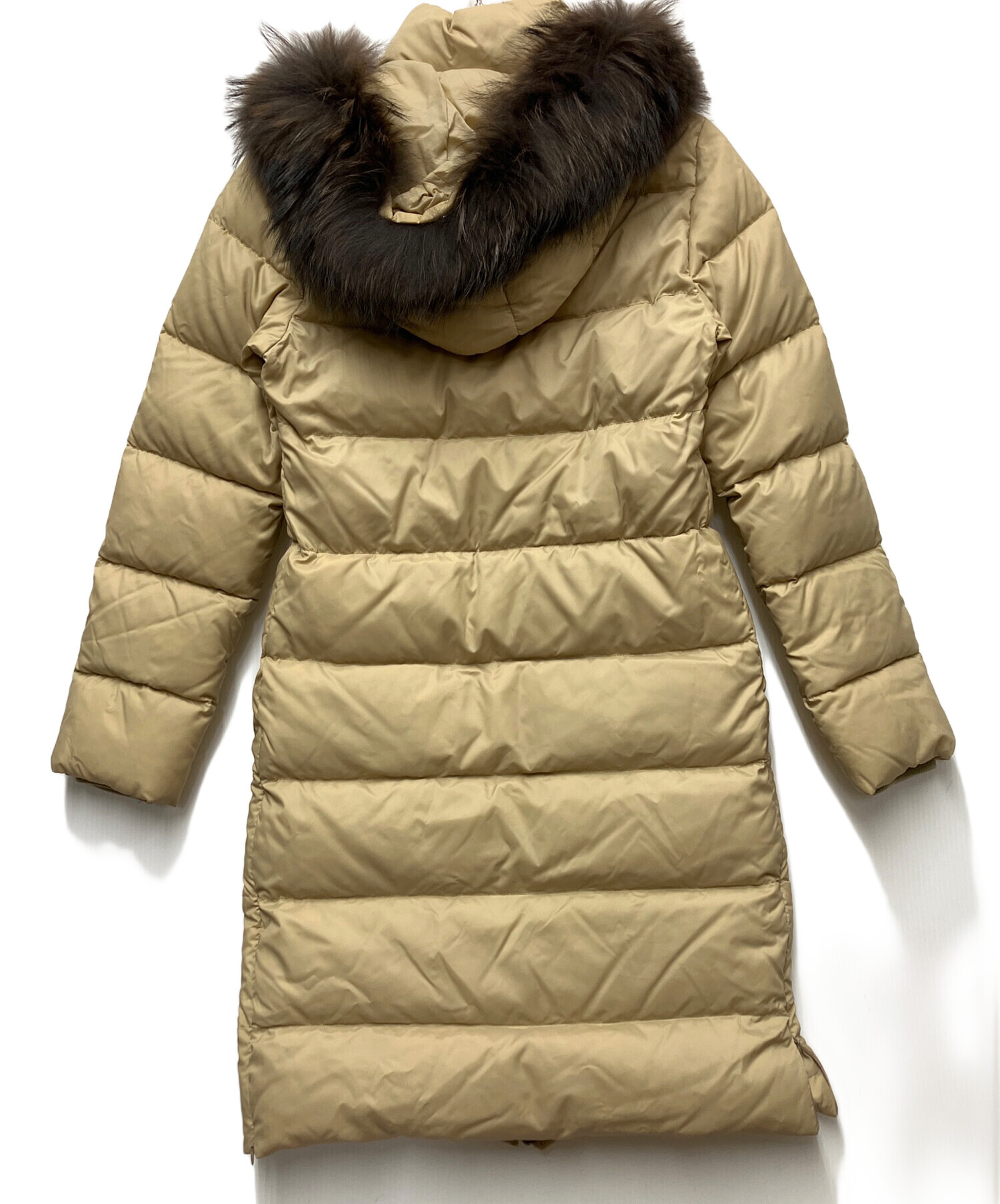 ママさん　DUVETICA ダウンコート　サイズ40 ベージュ 中古・古着通販】DUVETICA (デュベティカ) ダウンコート ベージュ