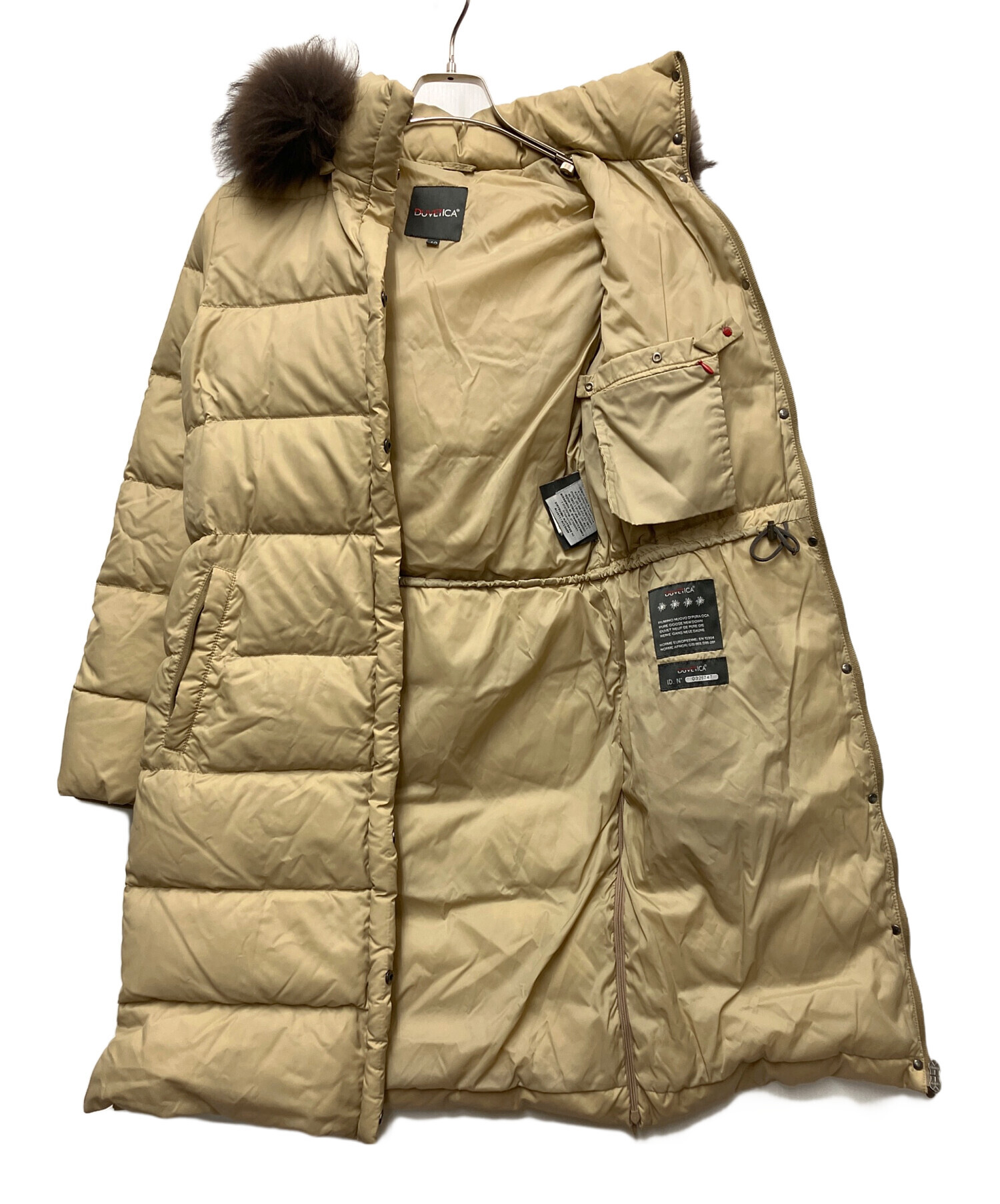 中古・古着通販】DUVETICA (デュベティカ) ダウンコート ベージュ