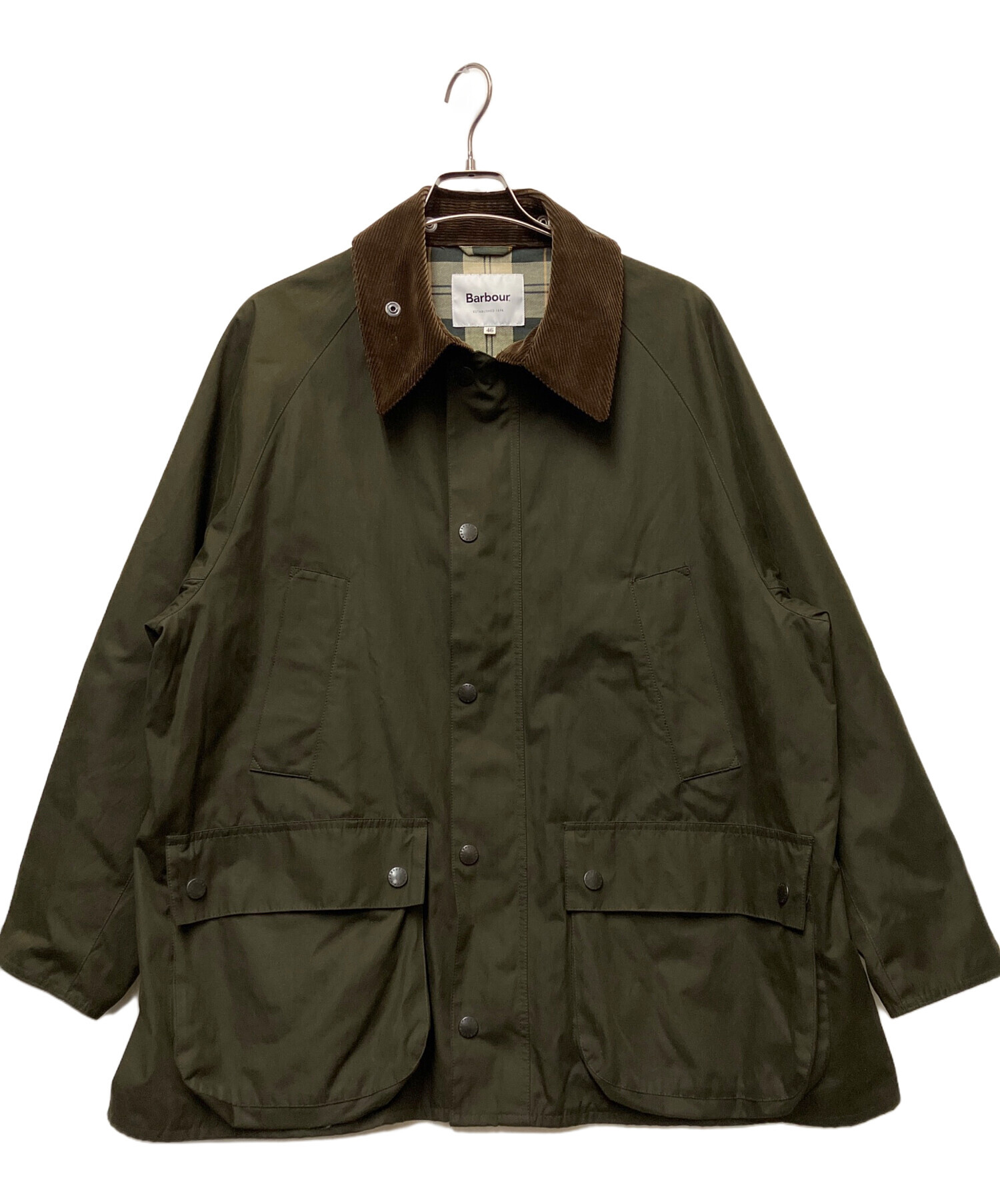 中古・古着通販】Barbour (バブアー) ビデイルジャケット カーキ
