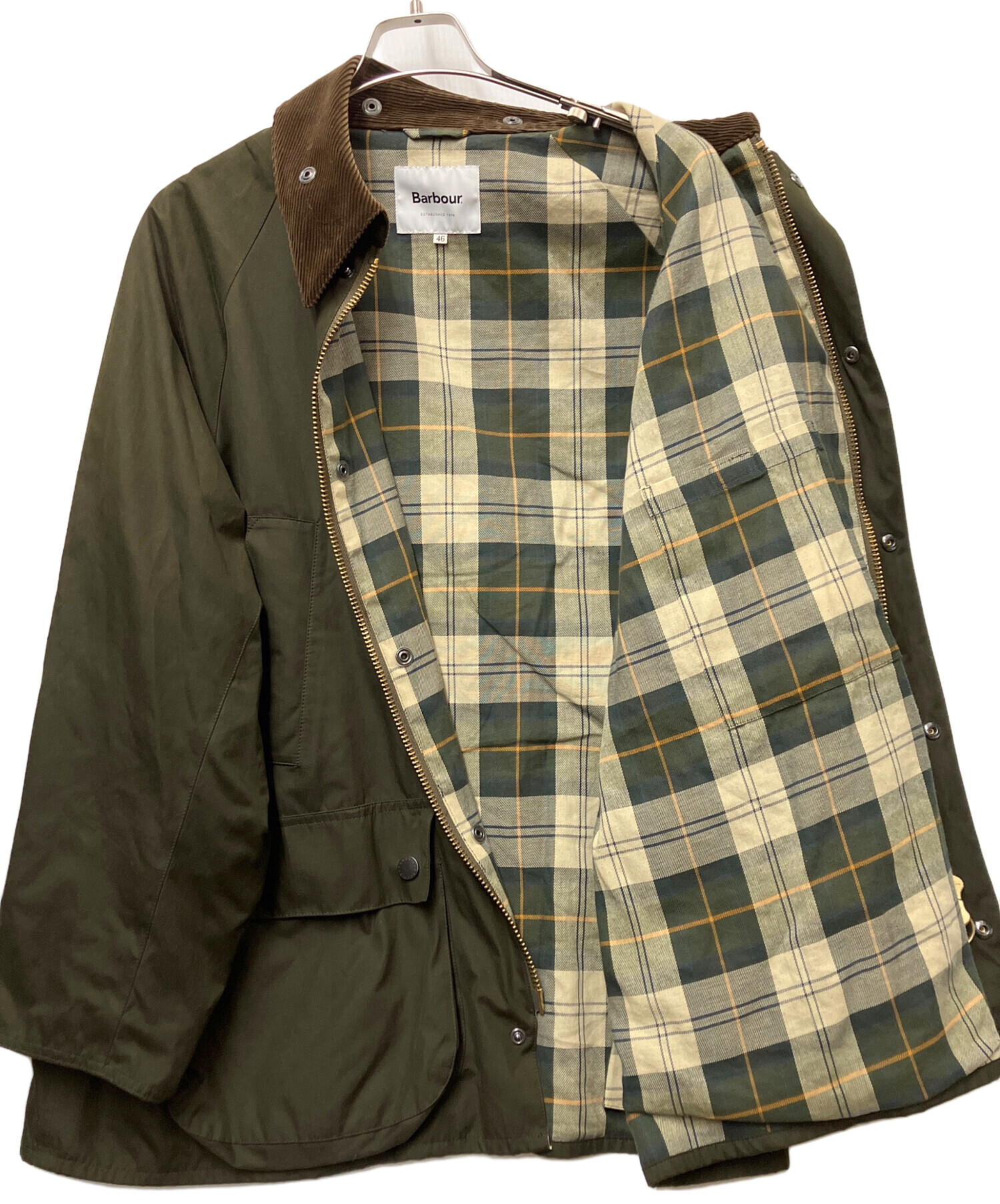 中古・古着通販】Barbour (バブアー) ビデイルジャケット カーキ