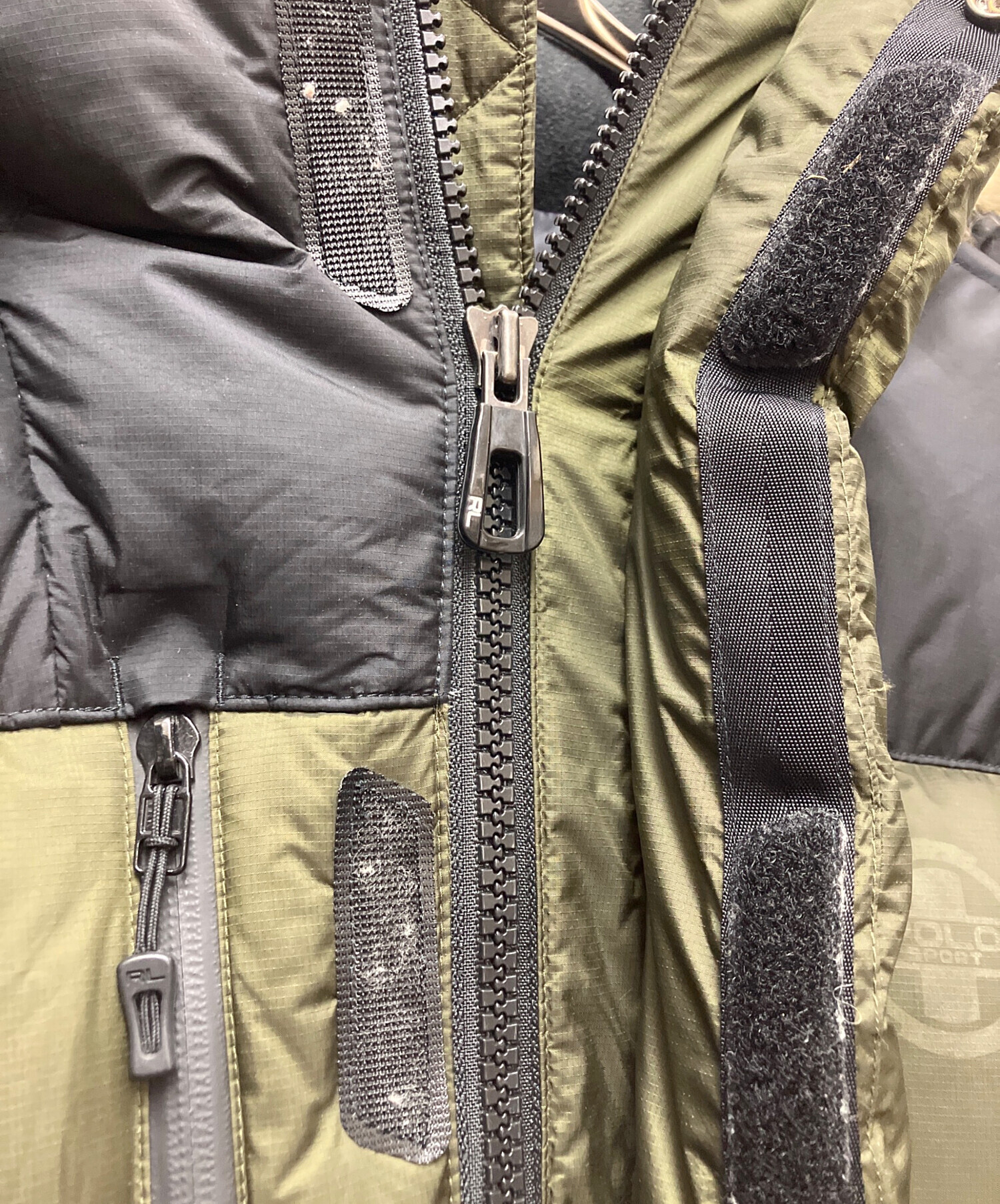 中古・古着通販】POLO SPORT (ポロスポーツ) ダウンジャケット カーキ