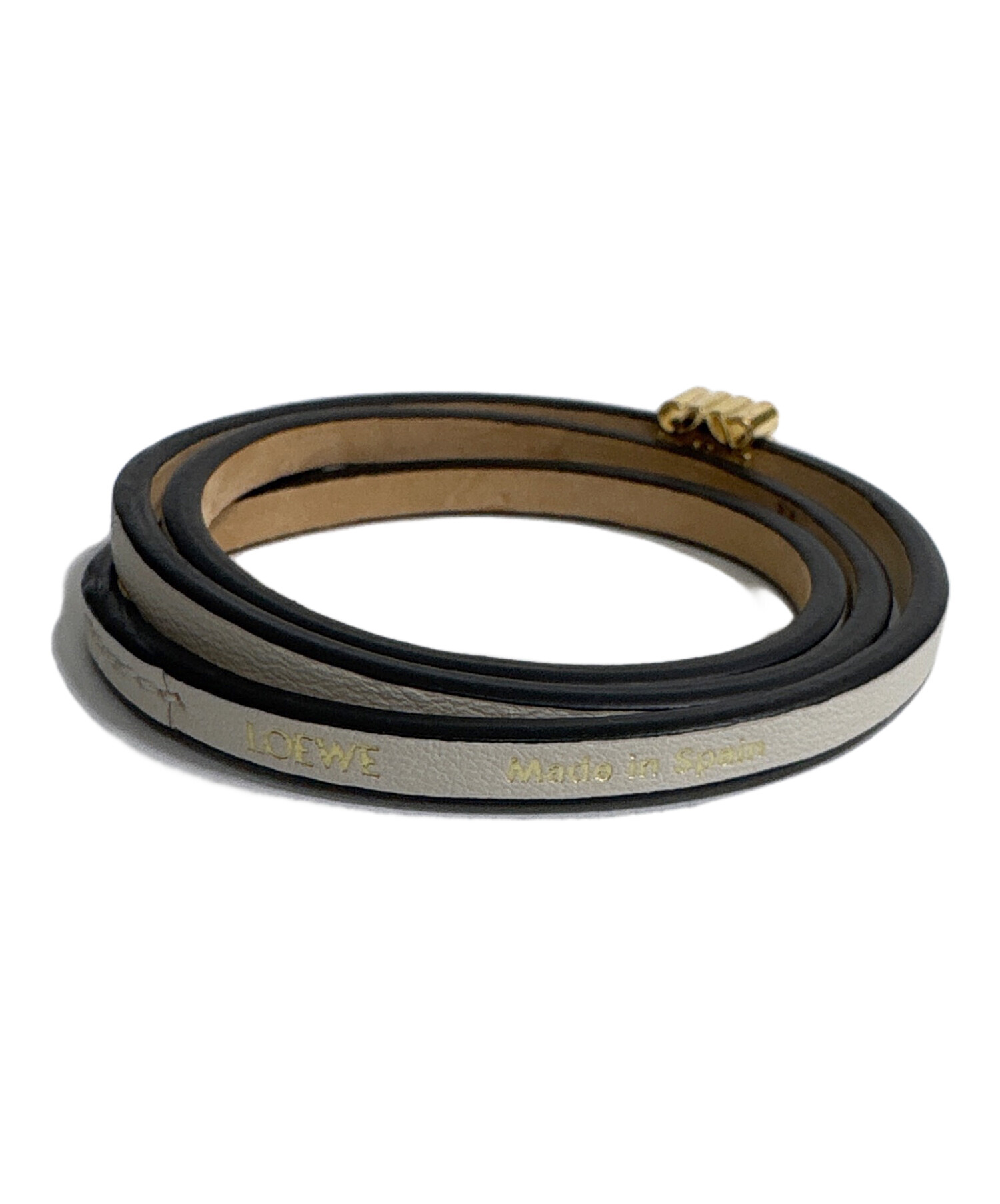 中古・古着通販】LOEWE (ロエベ) ツイスト バングル ブレスレット