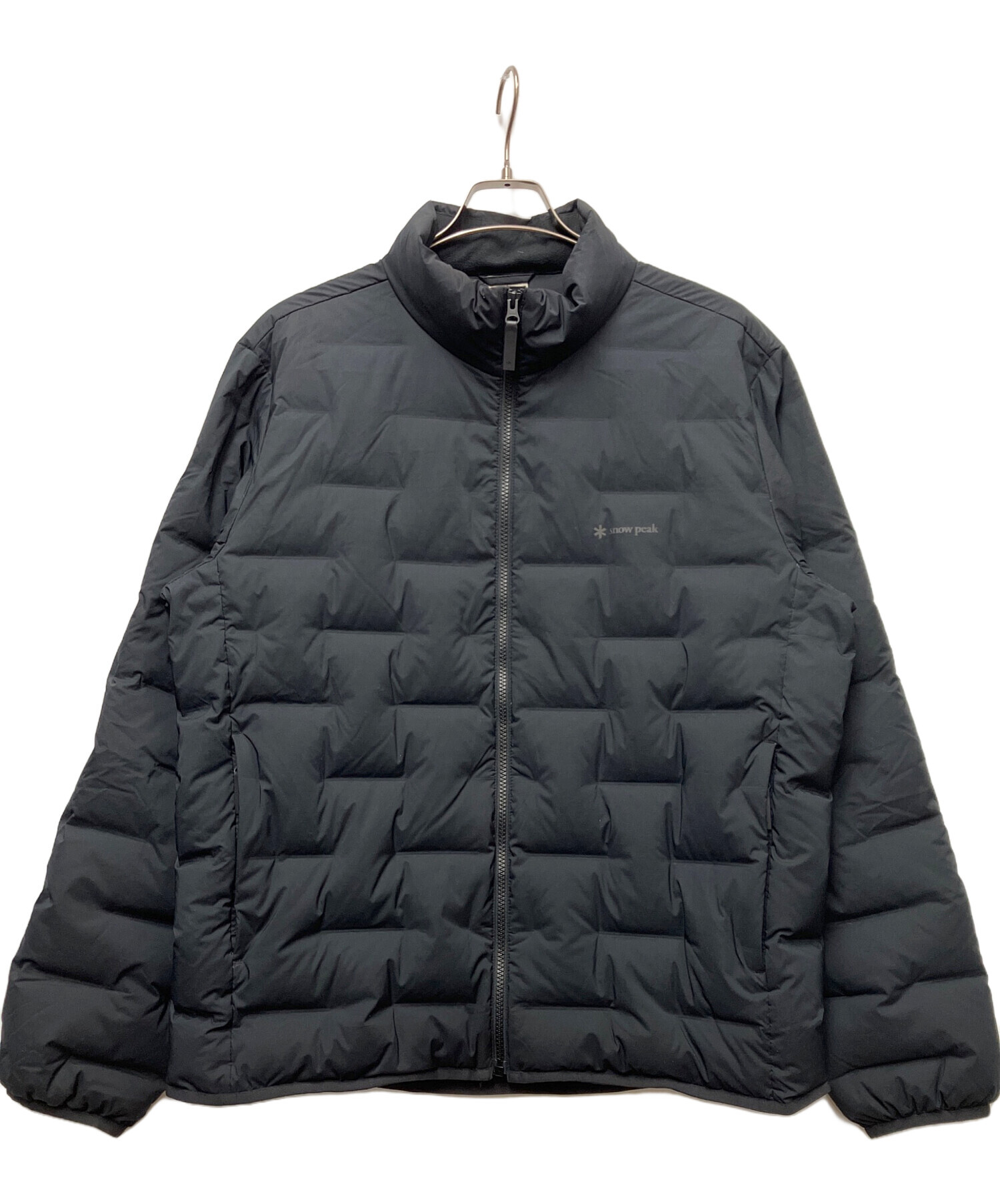 中古・古着通販】Snow peak (スノーピーク) ダウンジャケット ブラック 