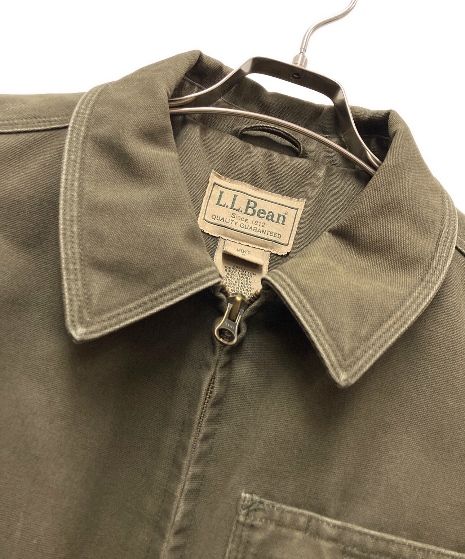 中古・古着通販】L.L.Bean (エルエルビーン) ダック地ワークジャケット