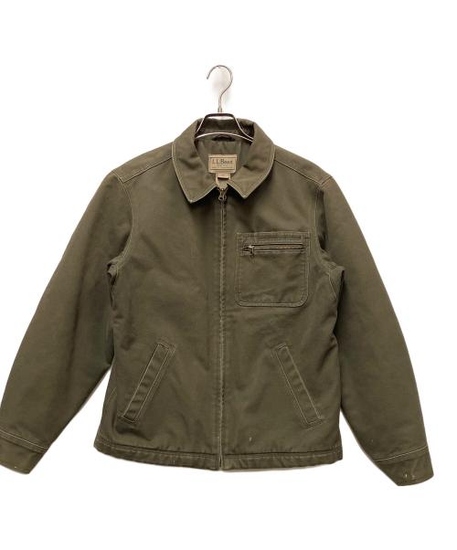 L.L. Bean ジャケット ワークジャケット キャンバス ダック地 中古・古着通販】L.L.Bean (エルエルビーン) ダック地ワークジャケット