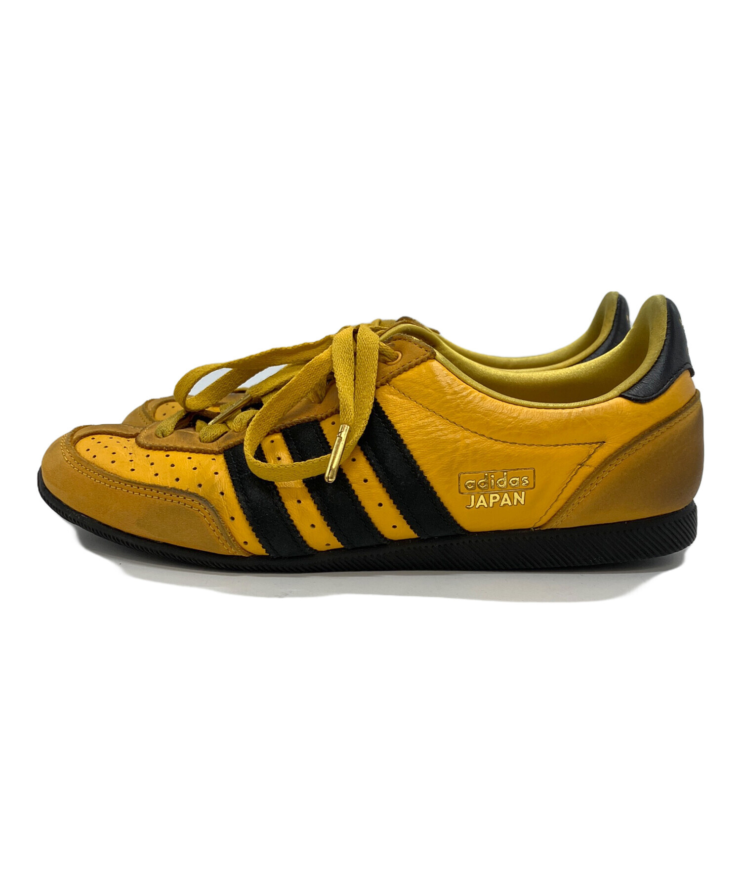 中古・古着通販】adidas (アディダス) ローカットスニーカー イエロー 