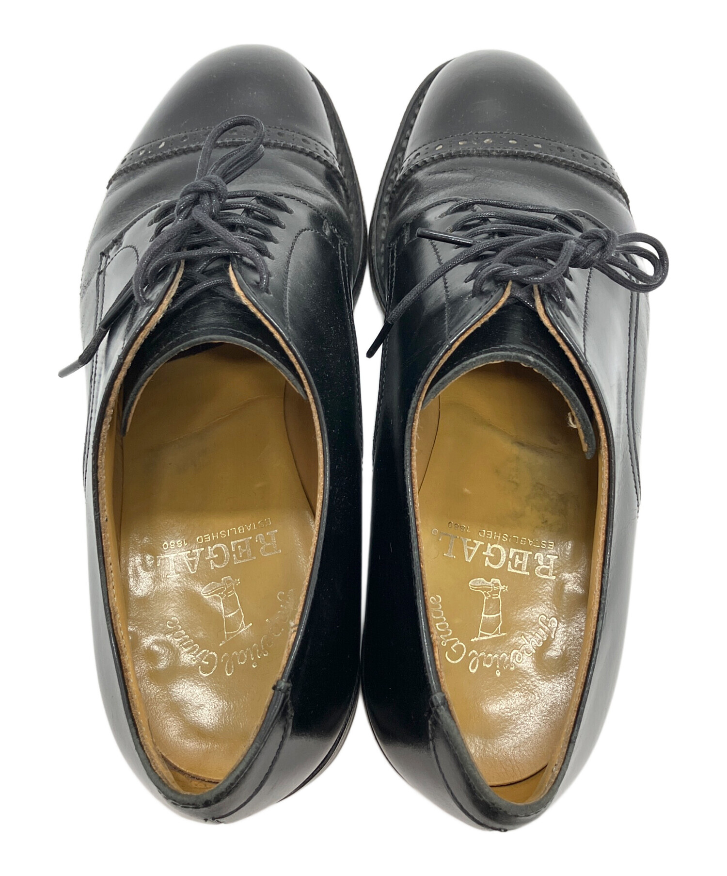 中古・古着通販】REGAL (リーガル) パンチドキャップトゥシューズ